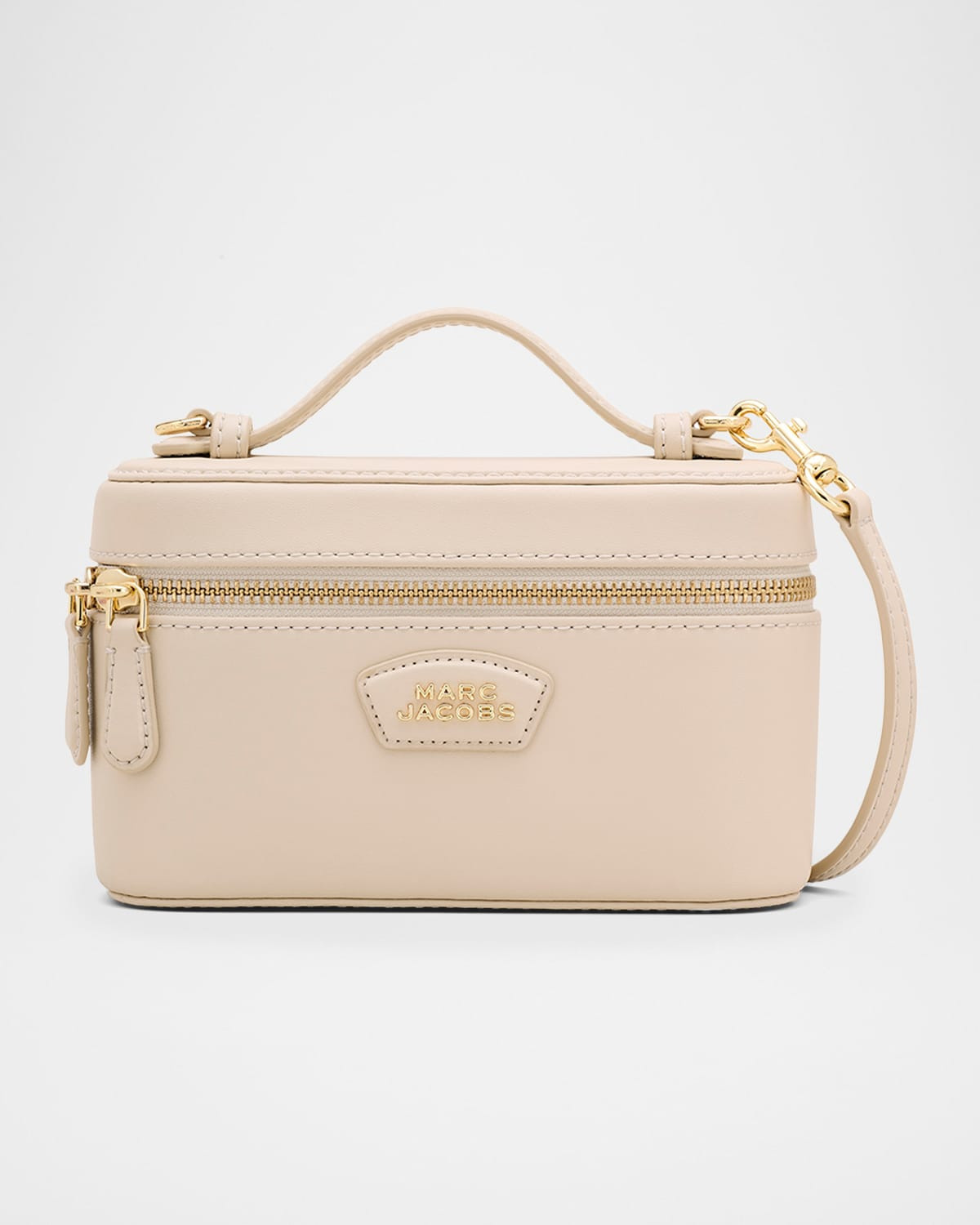 The Vanity East-West Leather Crossbody Bag | Neiman Marcus