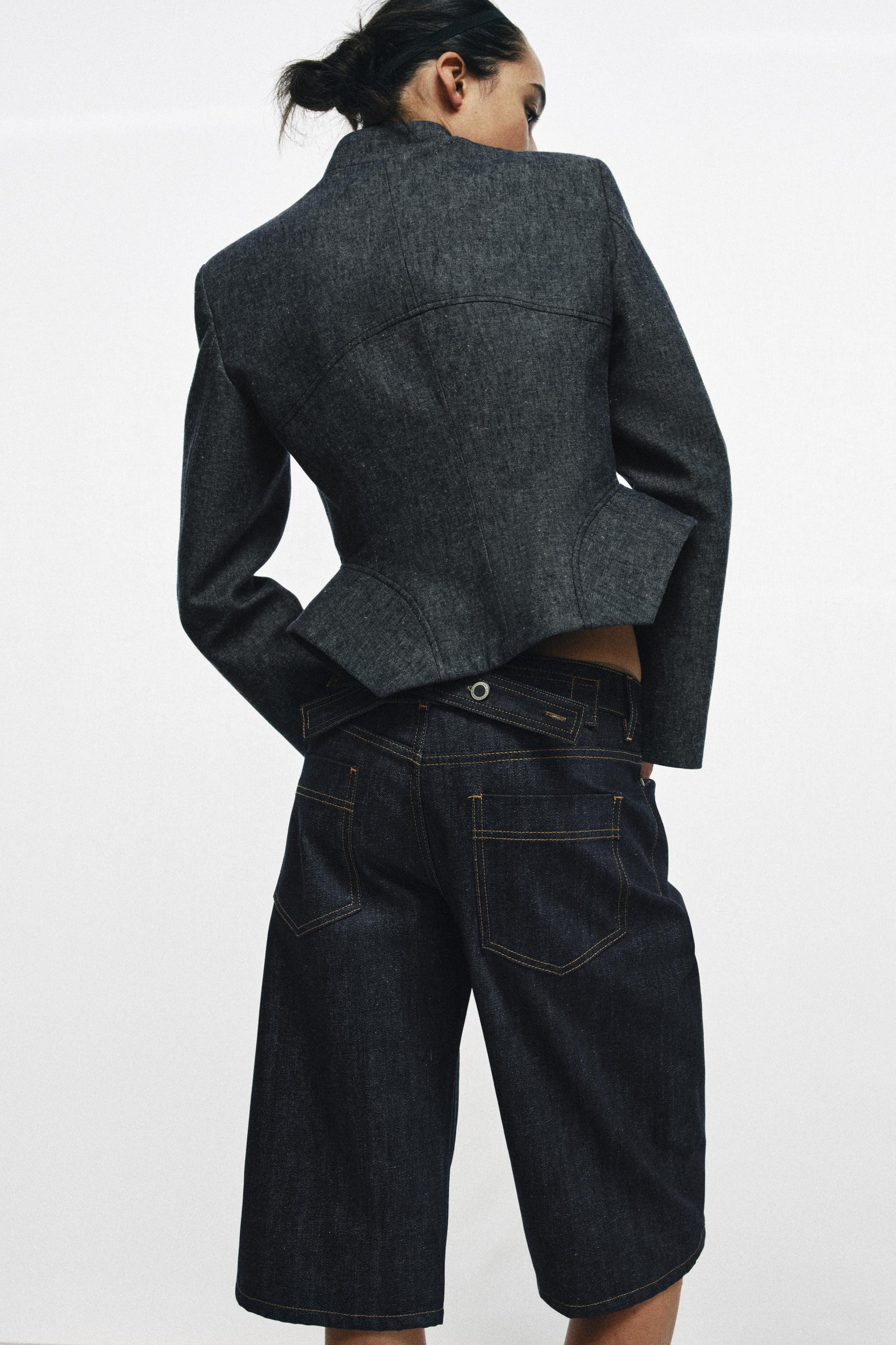 ZW COLLECTION DENIM SHORTS | Zara US