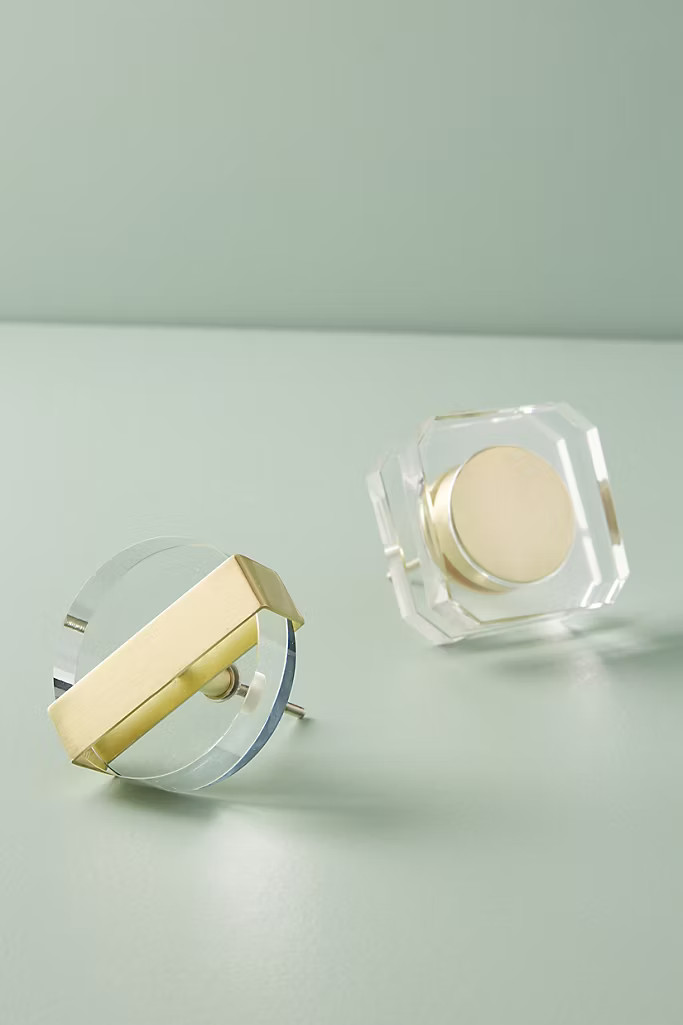 Lucite Knob | Anthropologie (US)