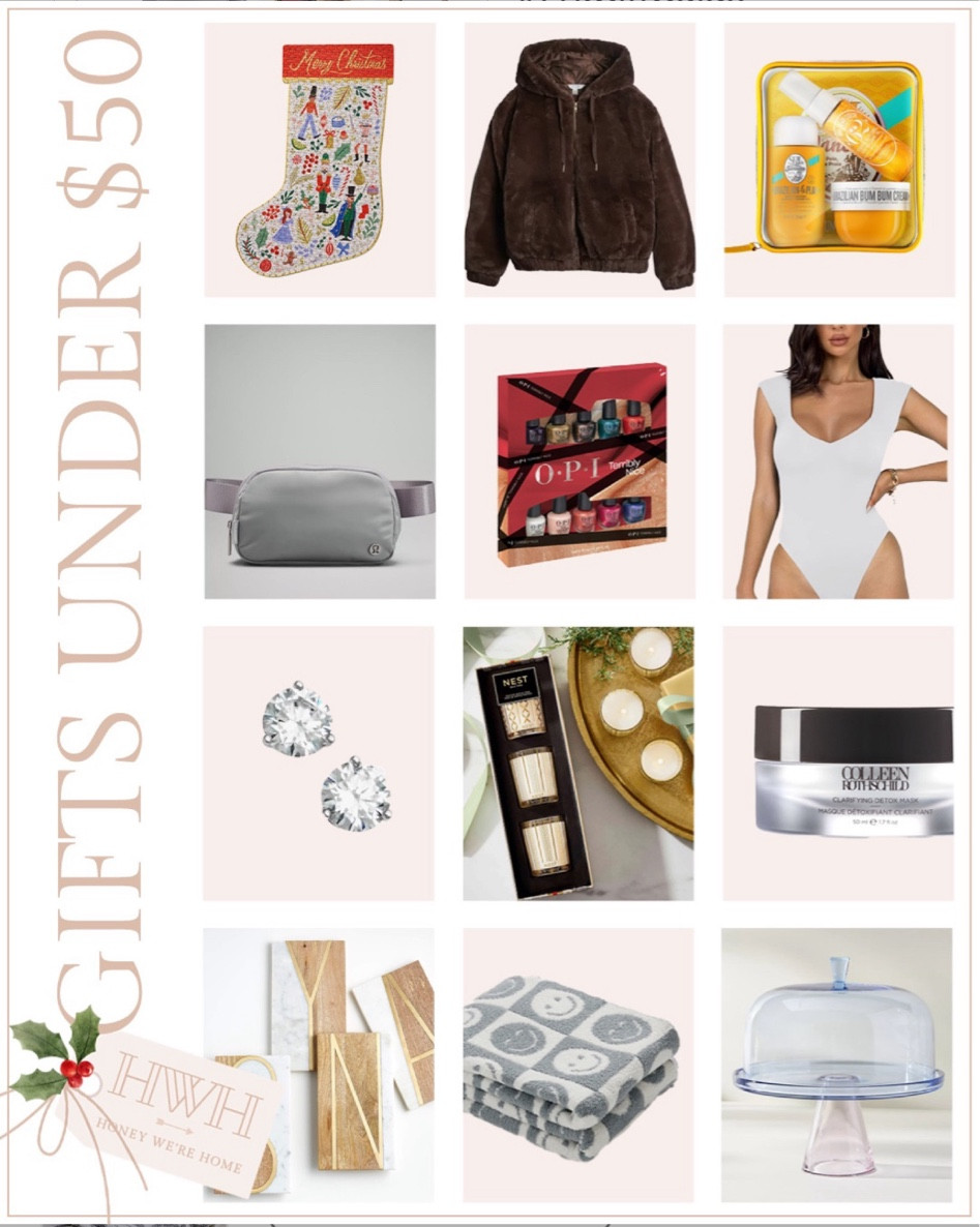 Gift Guide | Under $50 🤍✨

#LTKGiftGuide #LTKHoliday #LTKFindsUnder50