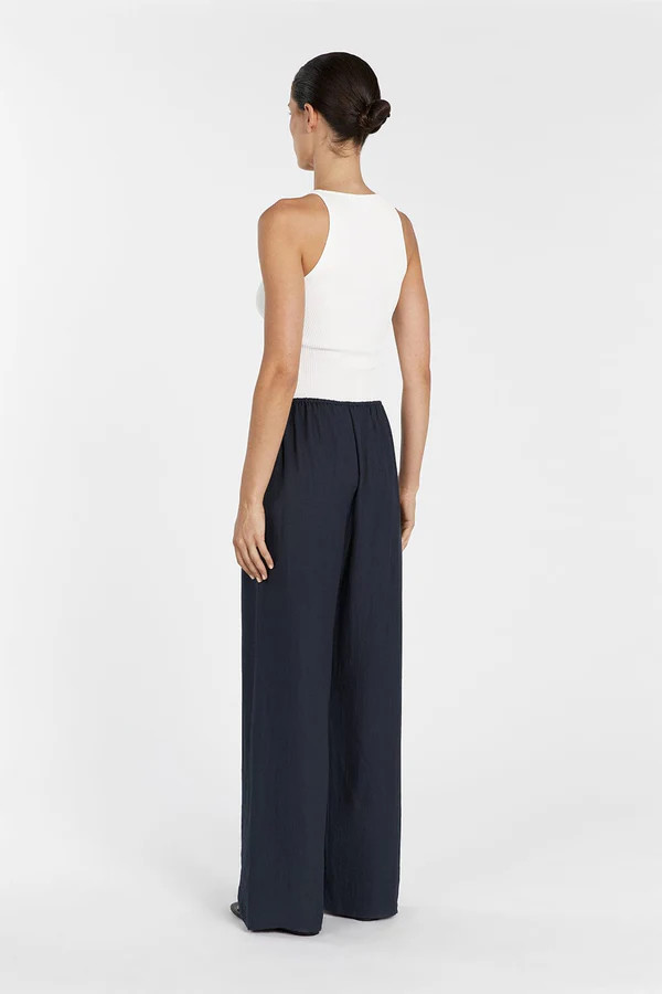 JOLIE SLATE MARLE DRAWSTRING PANT | DISSH