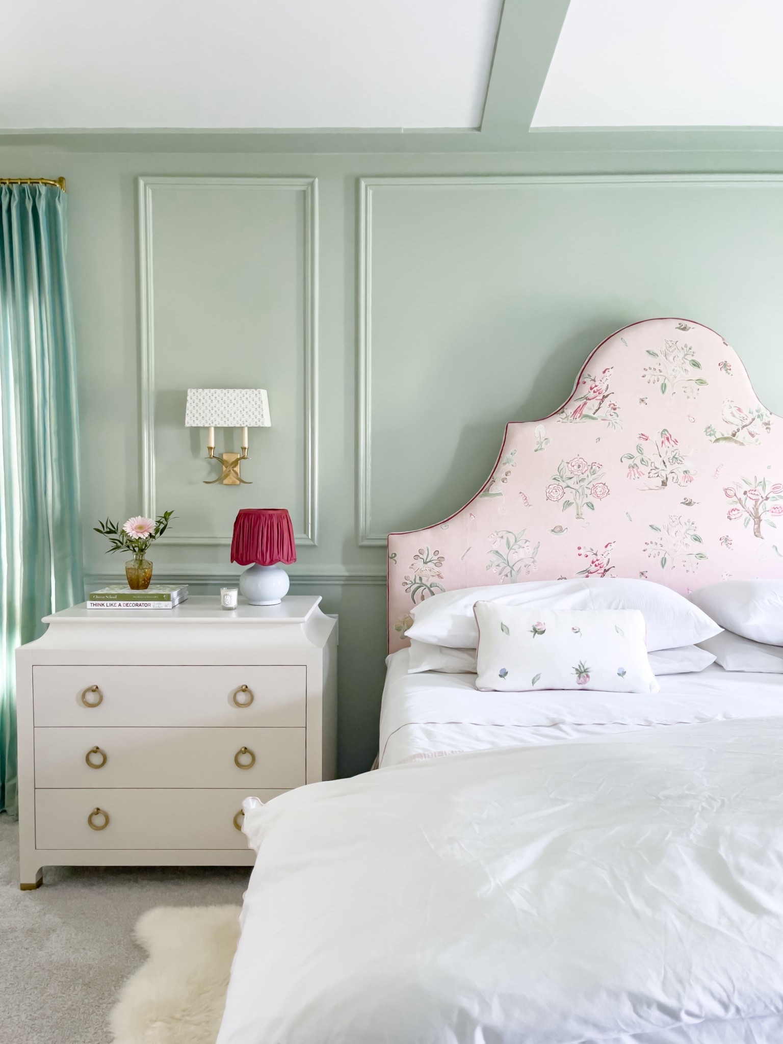 Consider using a smaller dresser instead of a nightstand to balance the scale in your room.

This dresser is an heirloom quality piece that you will stay in your family for generations 

#LTKHome