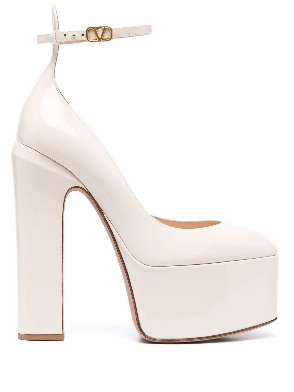 Tan-Go 155mm platform pumps | Farfetch (US)