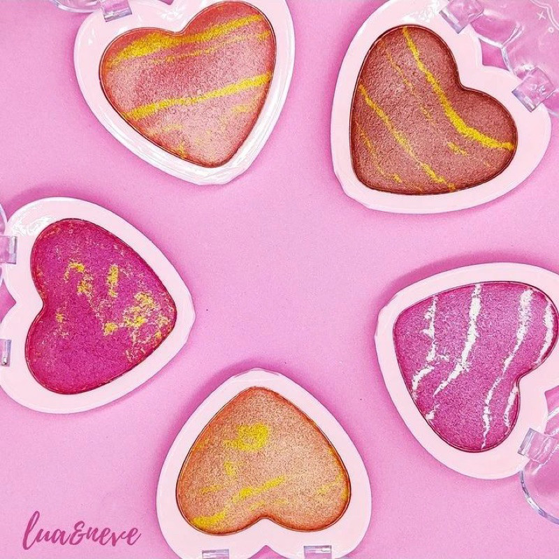 Blush cintilante Lua e Neve. | Shopee (BR)