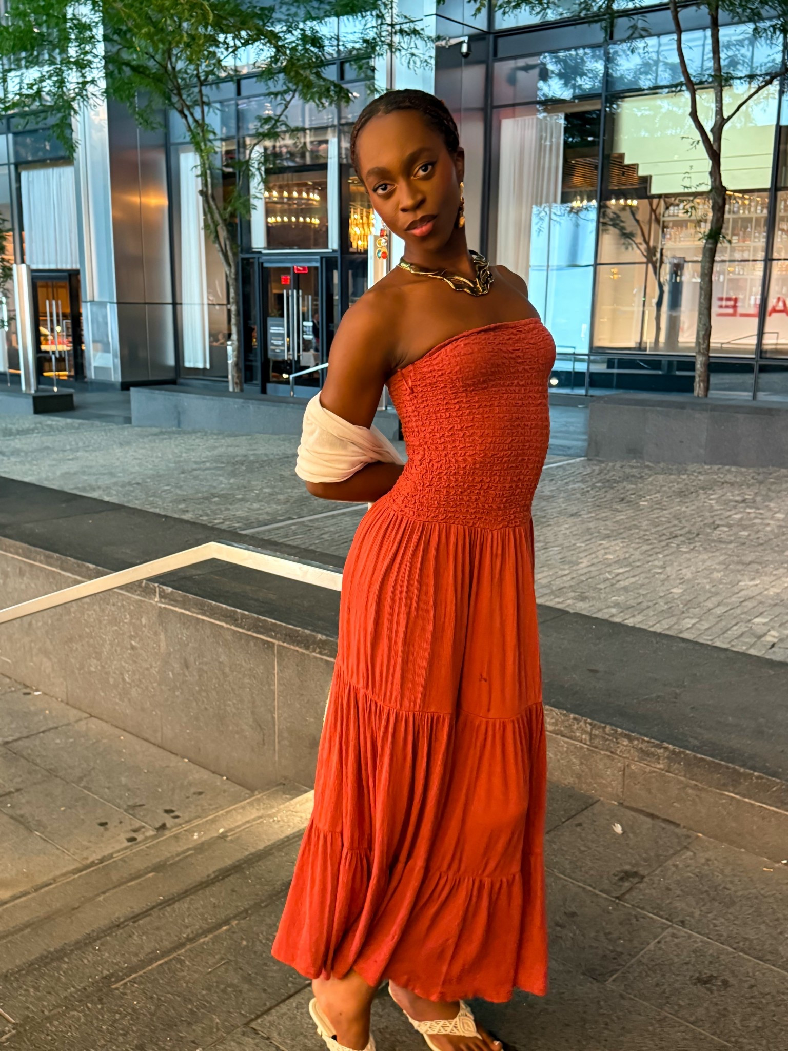 Red Bandeau Summer Dresses for the WIN 