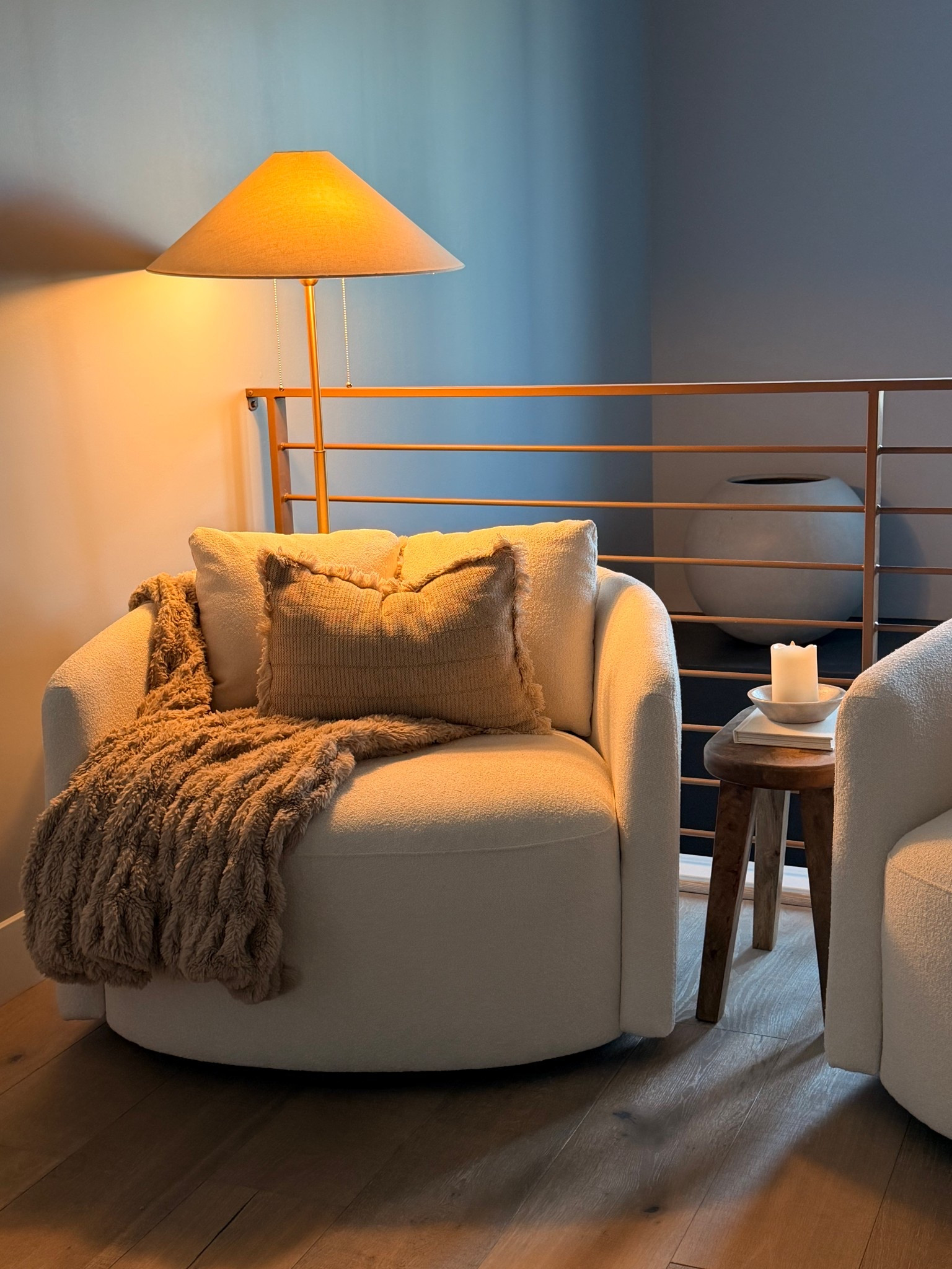 Love this cozy corner! 🤍

#LTKHome