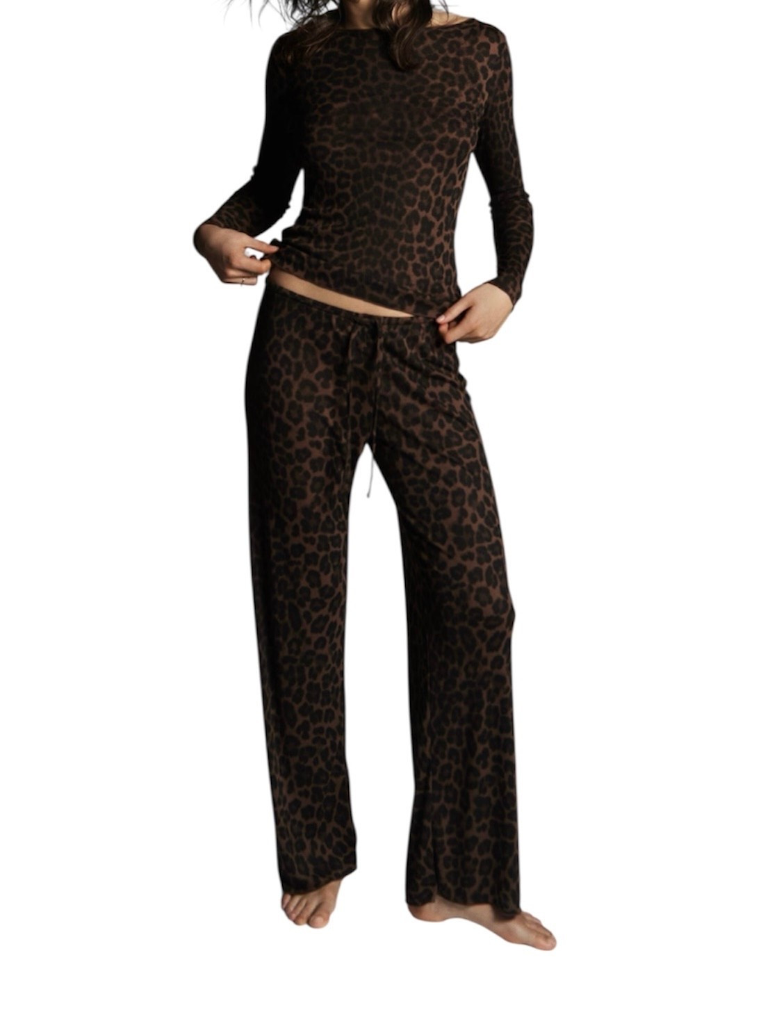 Leopard print pajamas 🐆 Soft, comfy & so cute. 

#LTKselfcare #LTKootd #LTKSeasonal