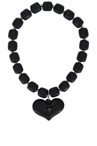 Julietta Amore Necklace in Black from Revolve.com | Revolve Clothing (Global)