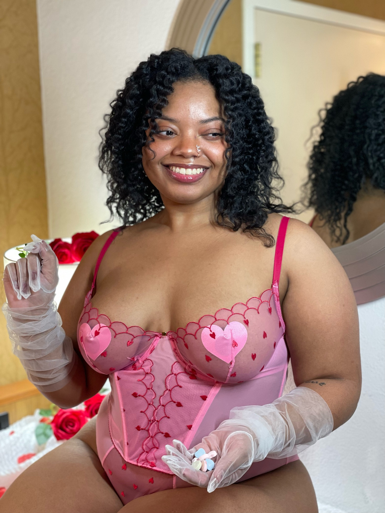 In love with this Adore Me set! Perfect for Valentines, special occasions, or just some self love time!

#LTKcurves