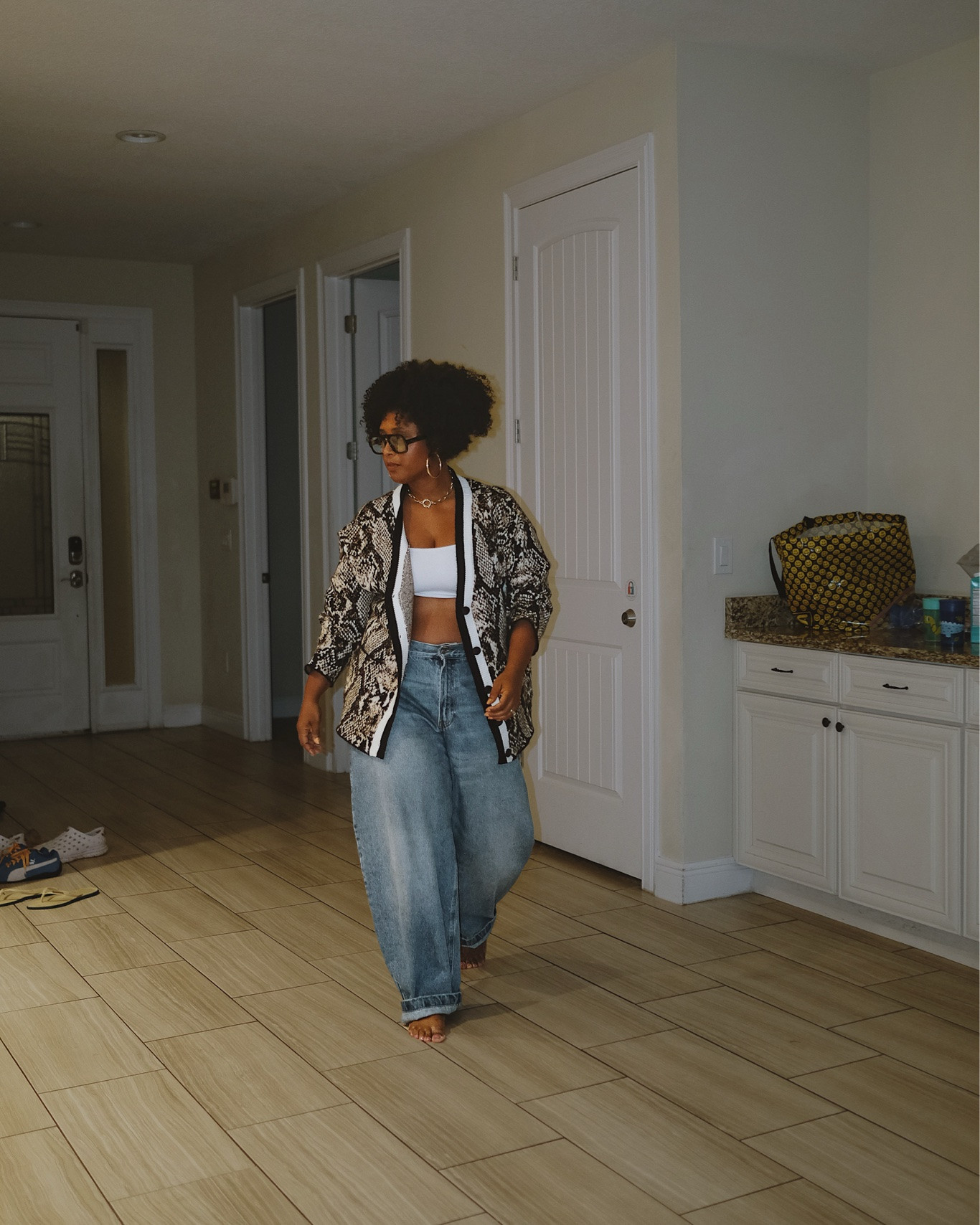Today August 30, Target confirms they just have the wrong image on the site for this snakeskin cardigan but this is the one being released. I’m wearing a XL for a super slouchy look

#LTKootd #LTKOver40 #LTKMidsize