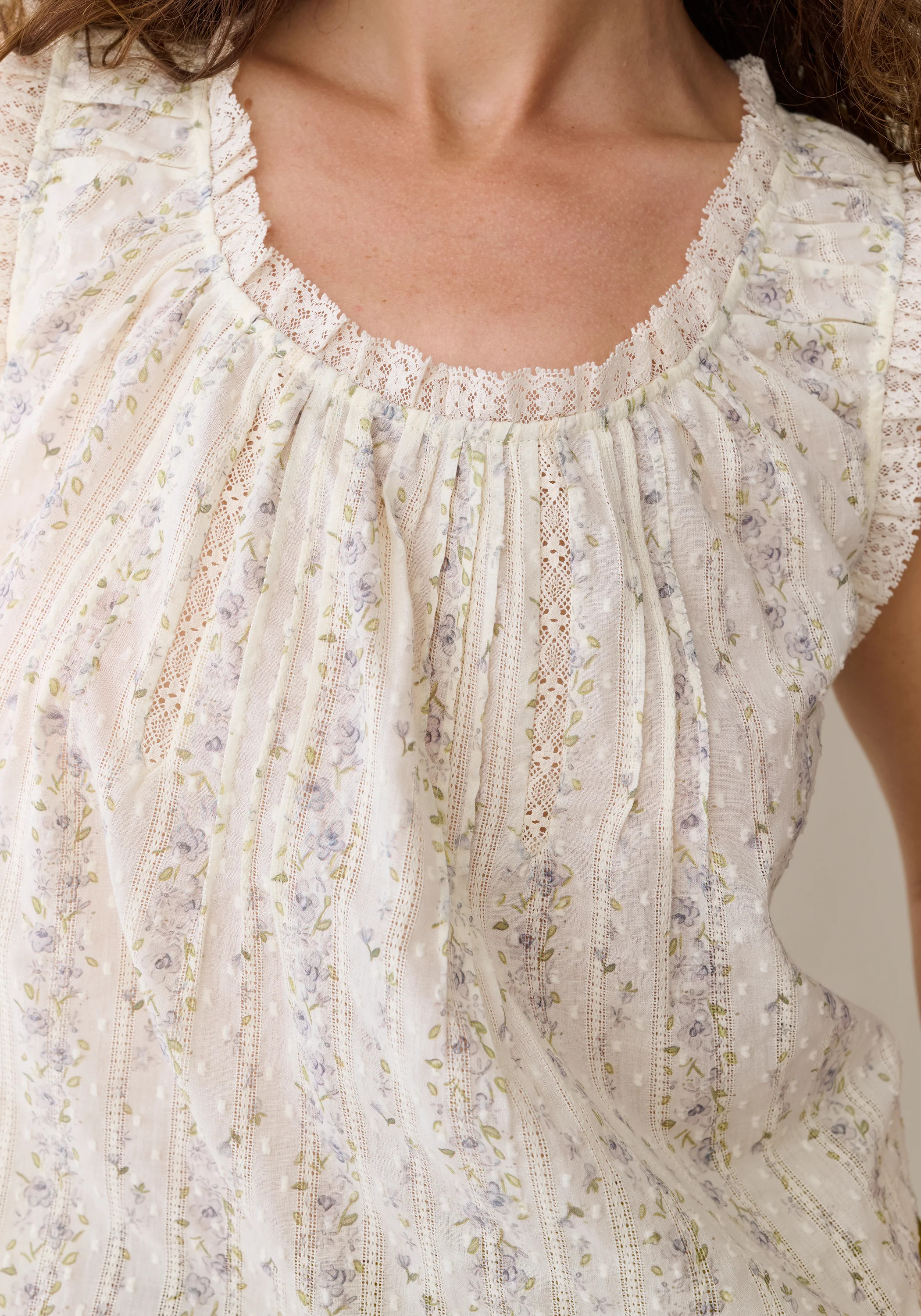 Violetta Cotton Top | Few Moda