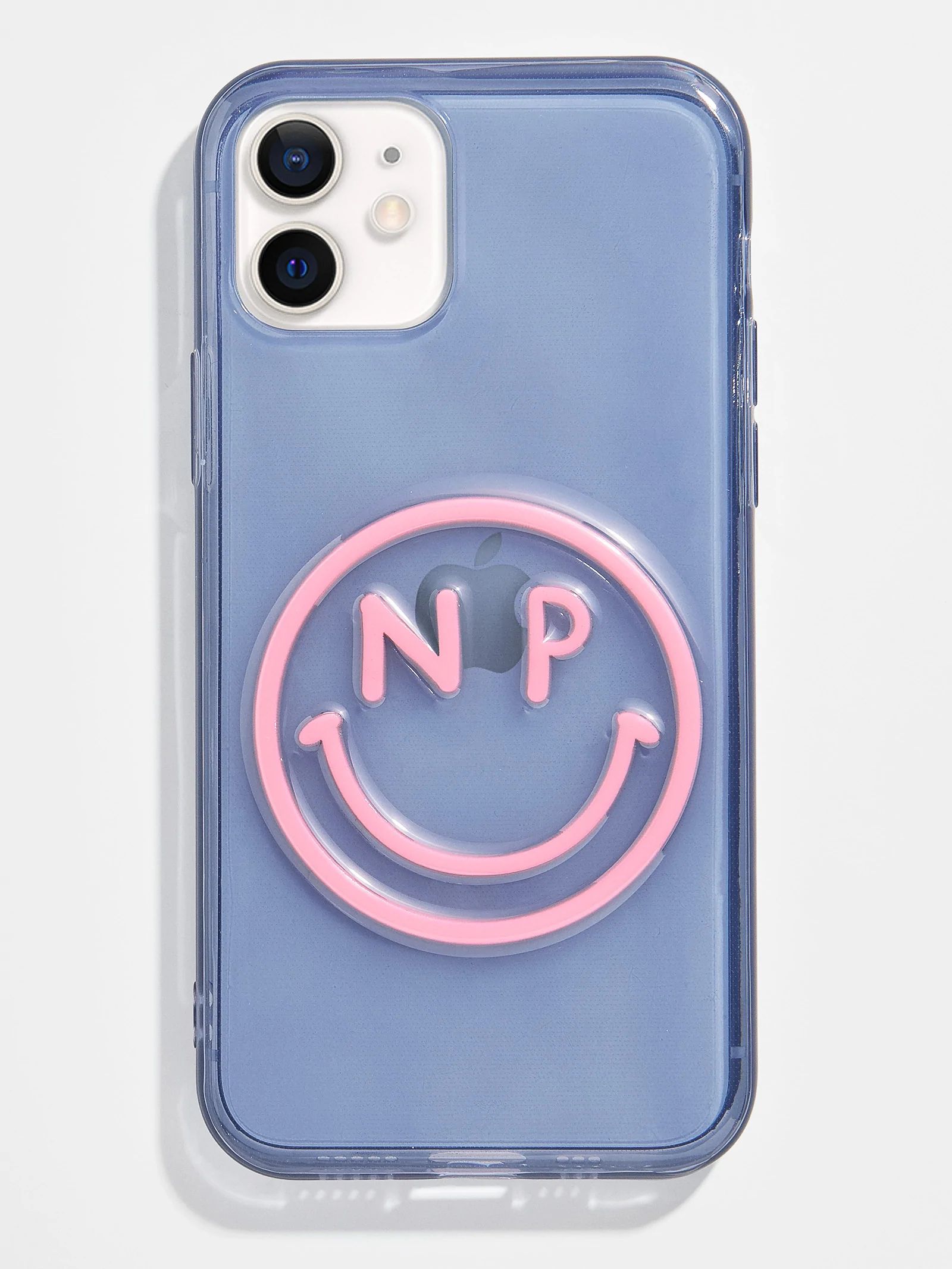 All Smiles Custom iPhone Case - Navy / Light Pink | BaubleBar (US)