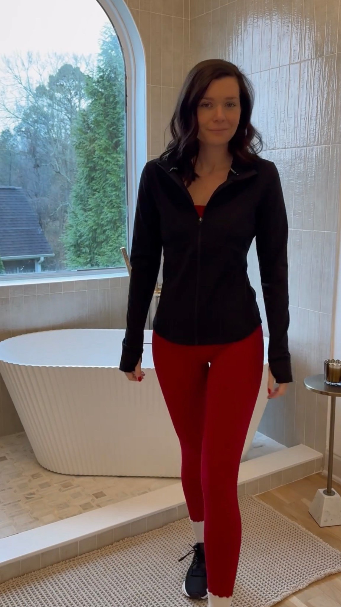 red workout set, fabletics set, gym outfit, pilates outfit, yoga outfit, walking outfit

#LTKActive #LTKFindsUnder100 #LTKSeasonal