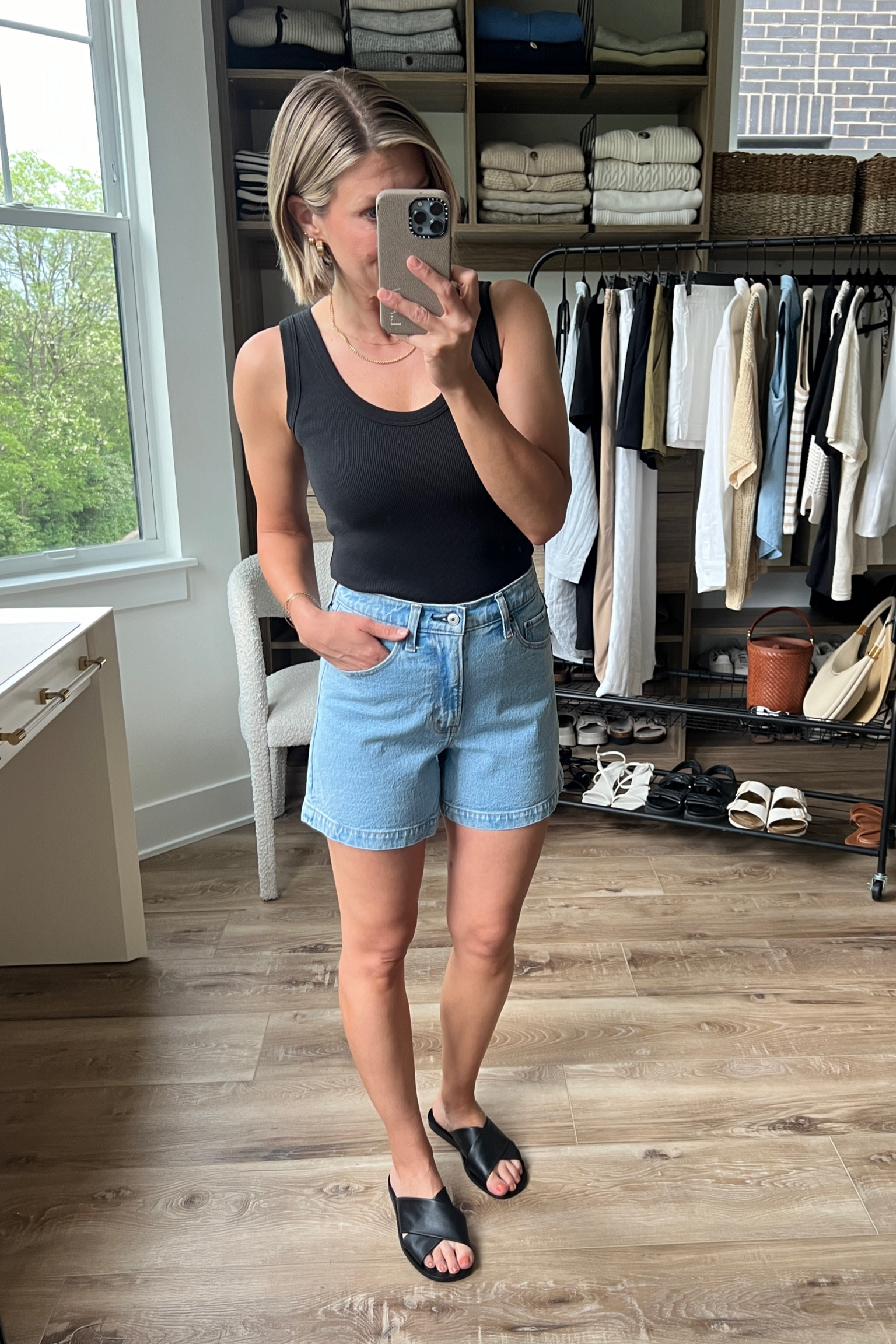 Wearing 26 jean shorts 

#LTKfindsunder100 #LTKstyletip #LTKfindsunder50