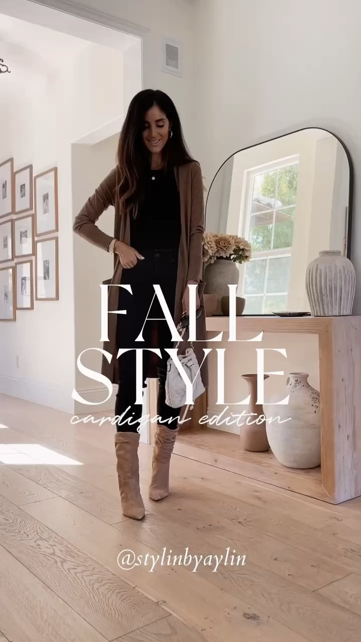 Fall style, neutral style, cardigans #StylinbyAylin 

#LTKitbag #LTKSeasonal #LTKstyletip