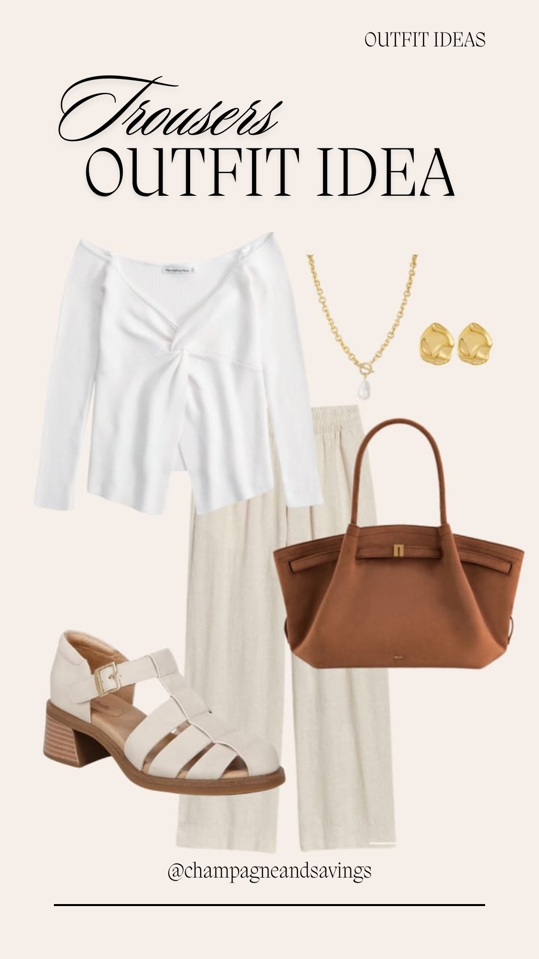 Trousers outfit 

#LTKStyleTip #LTKFindsUnder50 #LTKFindsUnder100