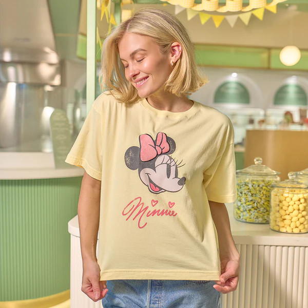 Disney Minnie Mouse Perfect Tee, Butter | Albion Fit