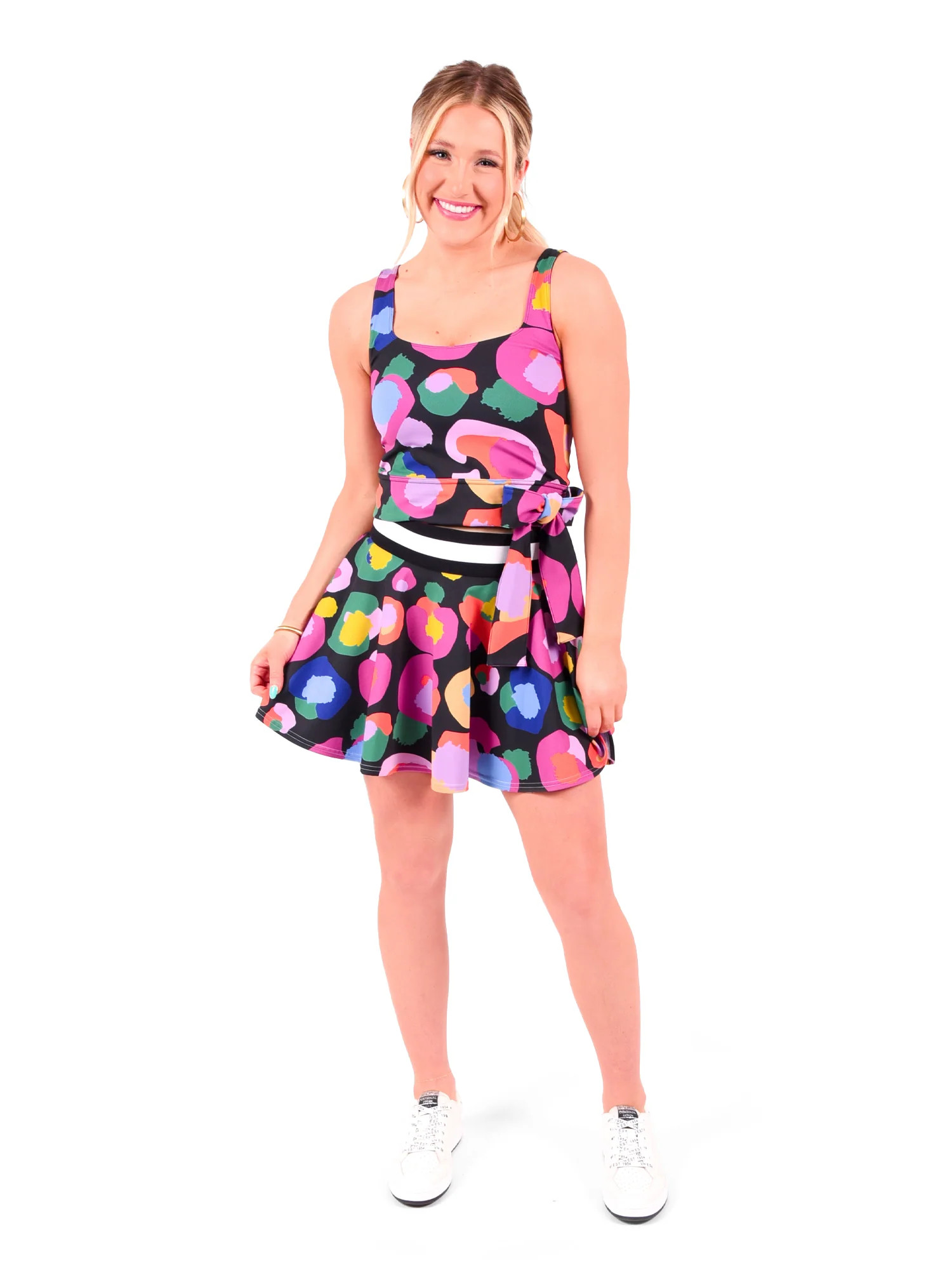 Serena Skort - Pop Cheetah | Emily McCarthy