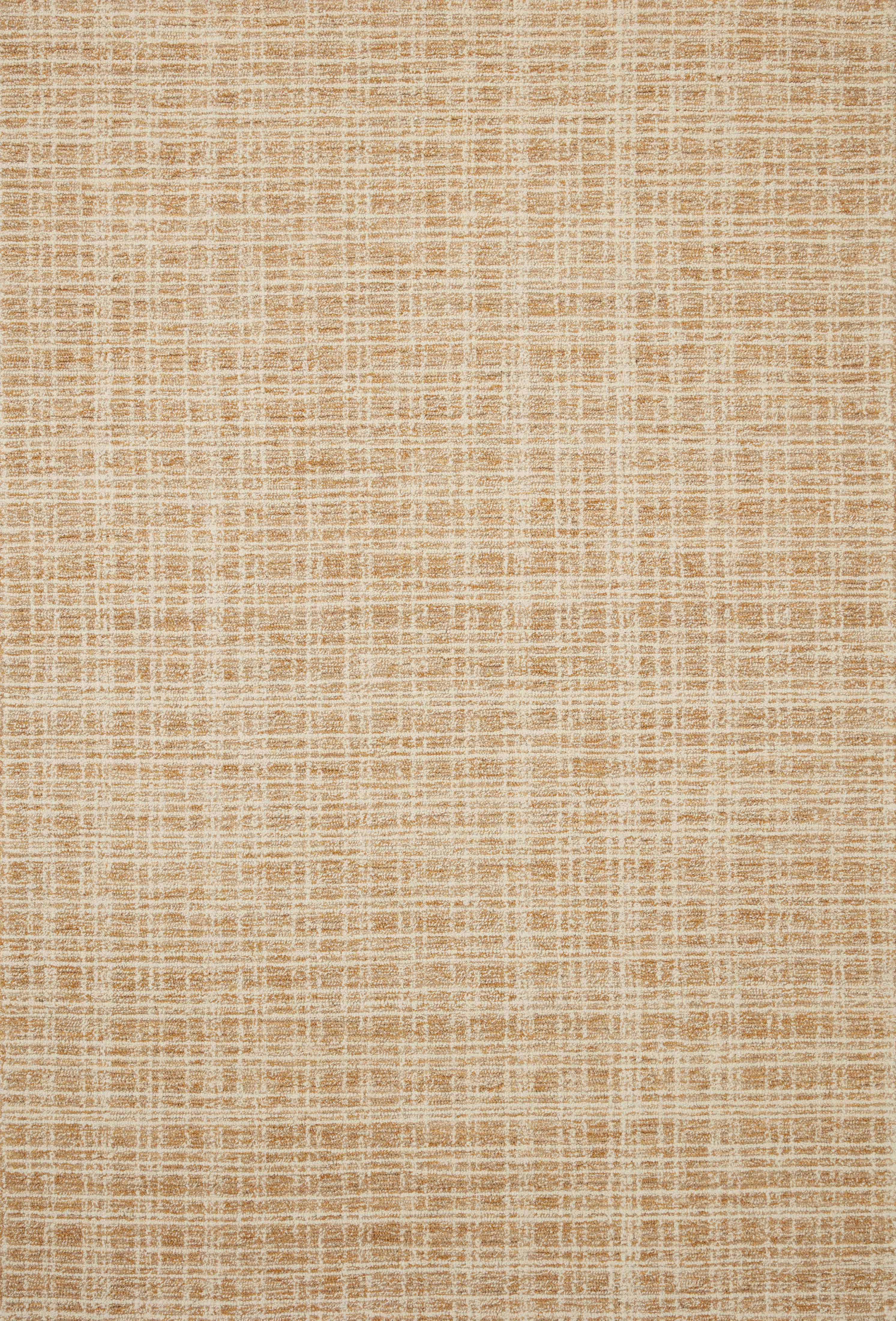 Chris Loves Julia x Loloi Polly Checkered Straw/Ivory Area Rug | Wayfair North America