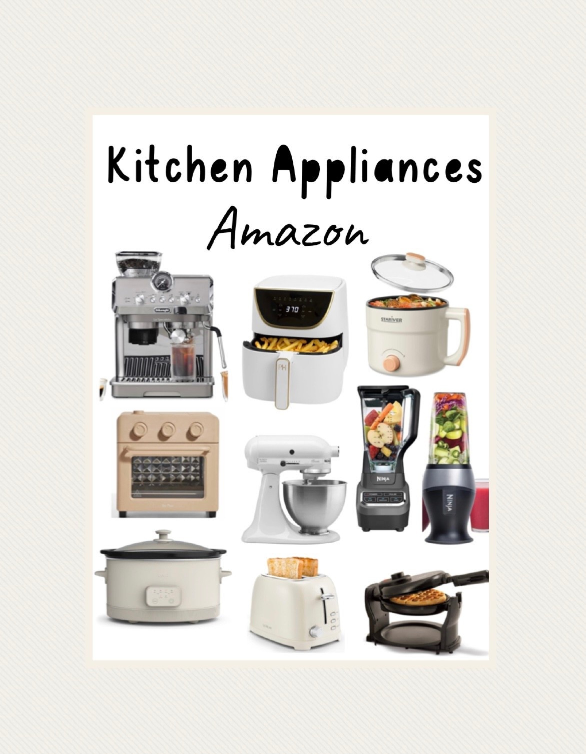 Small kitchen appliances for your home 🏡 



#LTKSeasonal #LTKHome