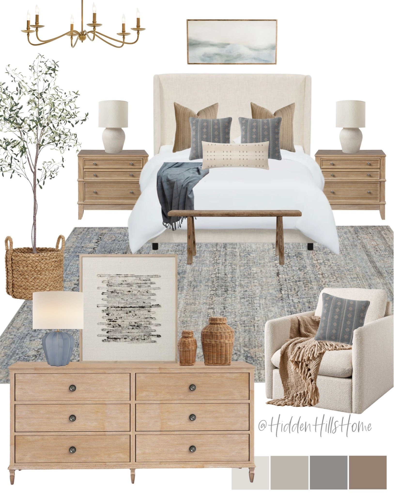 Bedroom decor ideas, bedroom mood board, master bedroom design, Tilly bed, home decor Inspo #bedroom

#LTKHome #LTKSaleAlert #LTKSeasonal