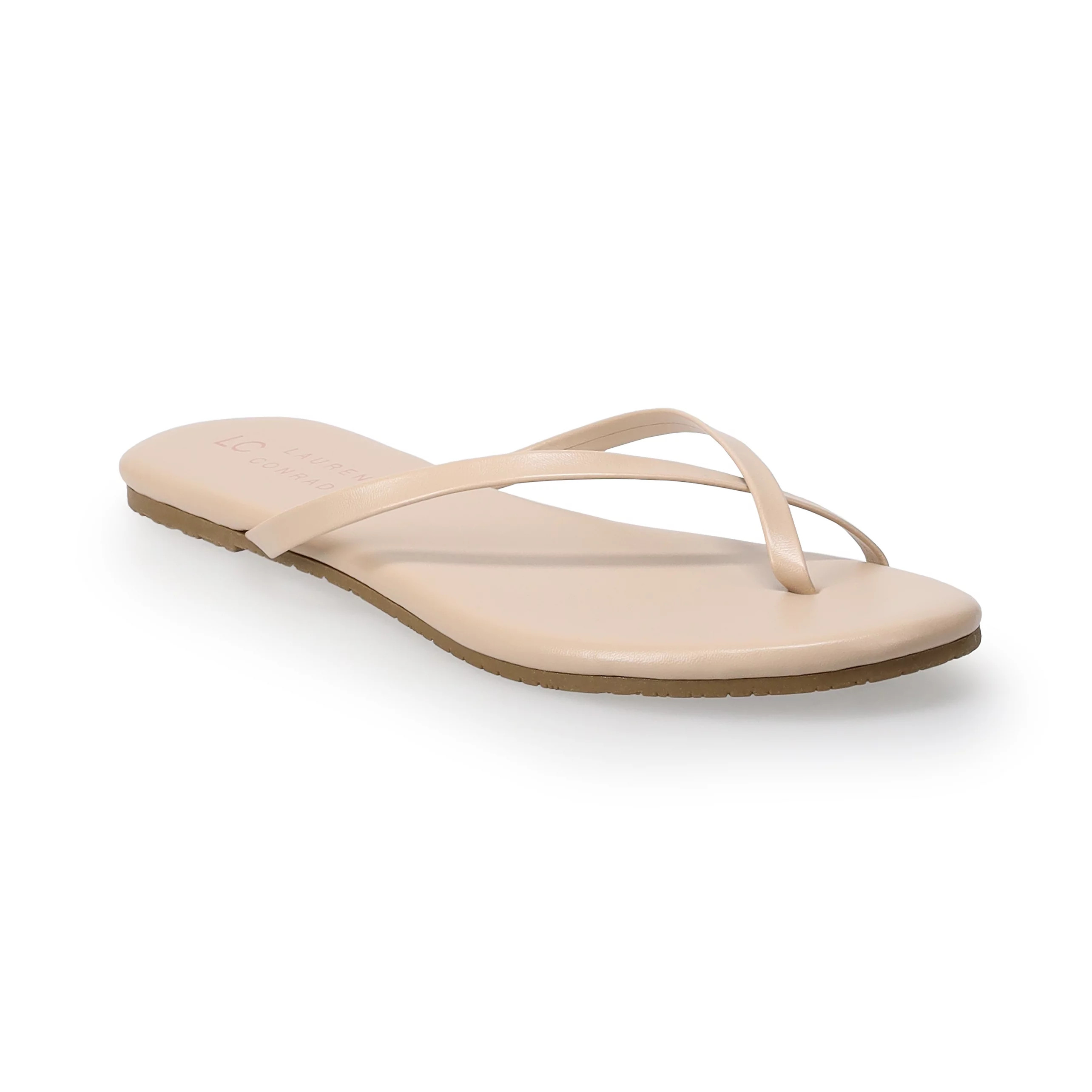 LC Lauren Conrad Pumice Women's Flip-Flop Sandals | Kohl's