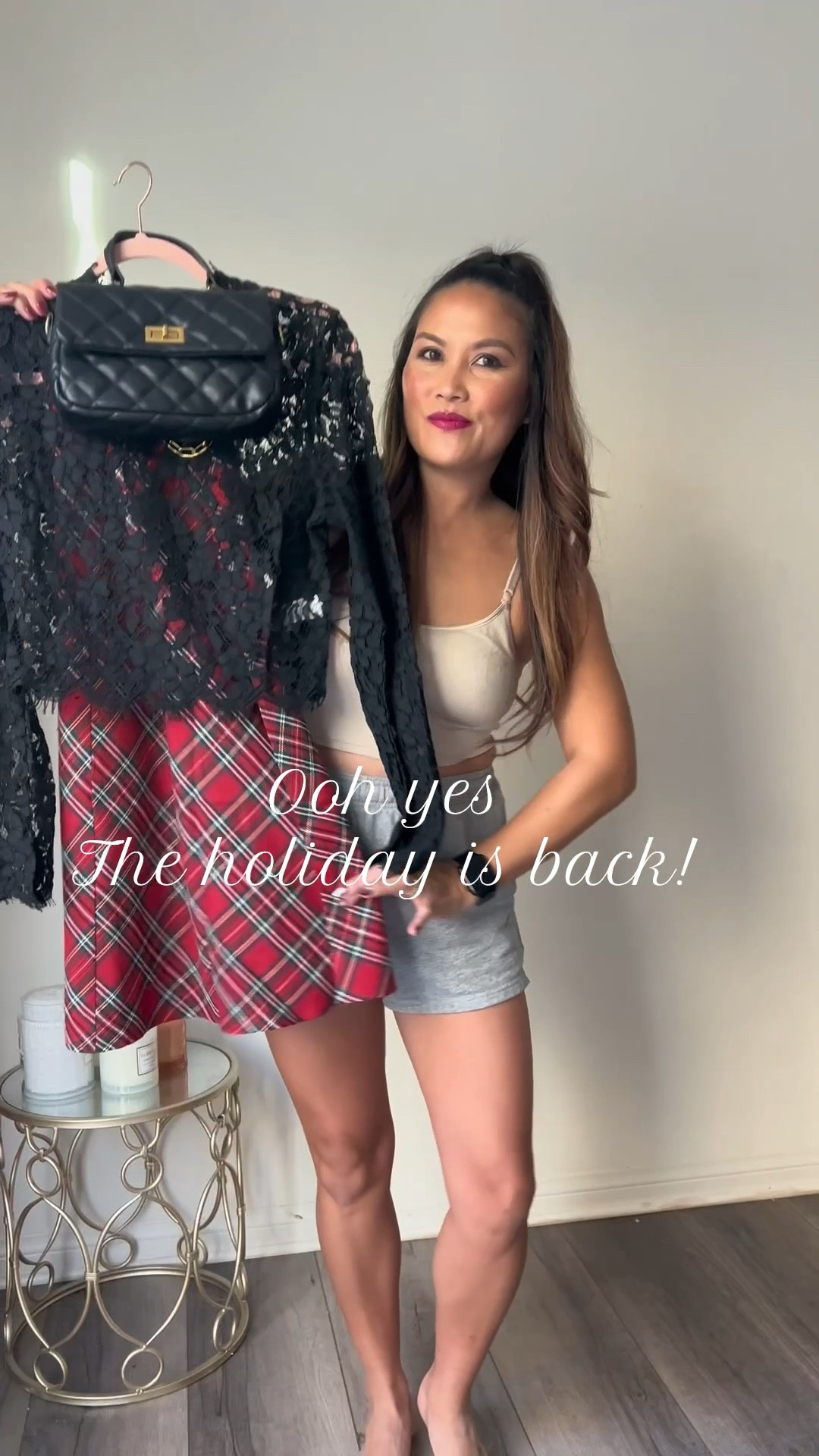 Use code: GISELLESAVE35 and get 35% off at checkout til the end of the year!!!
Top: M
Skirt: M
Platforms: TTS 8

#LTKFindsUnder100 #LTKHoliday #LTKGiftGuide