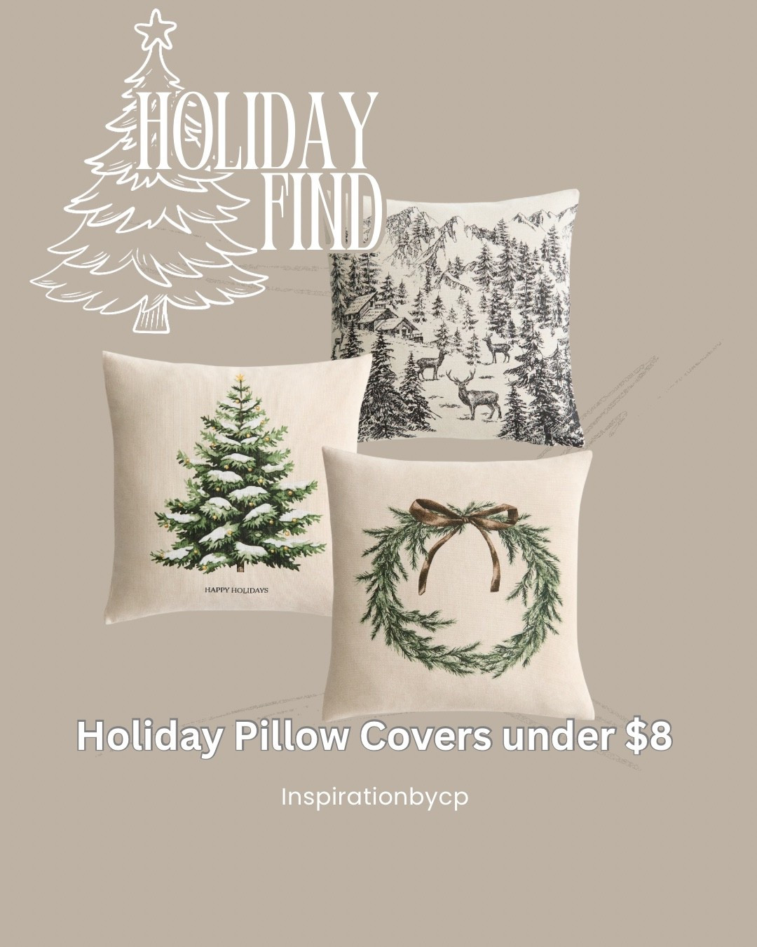 Christmas Pillows under $10
#christmas2025 #pillows #holidaydecor

#LTKSaleAlert #LTKFindsUnder50 #LTKHoliday
