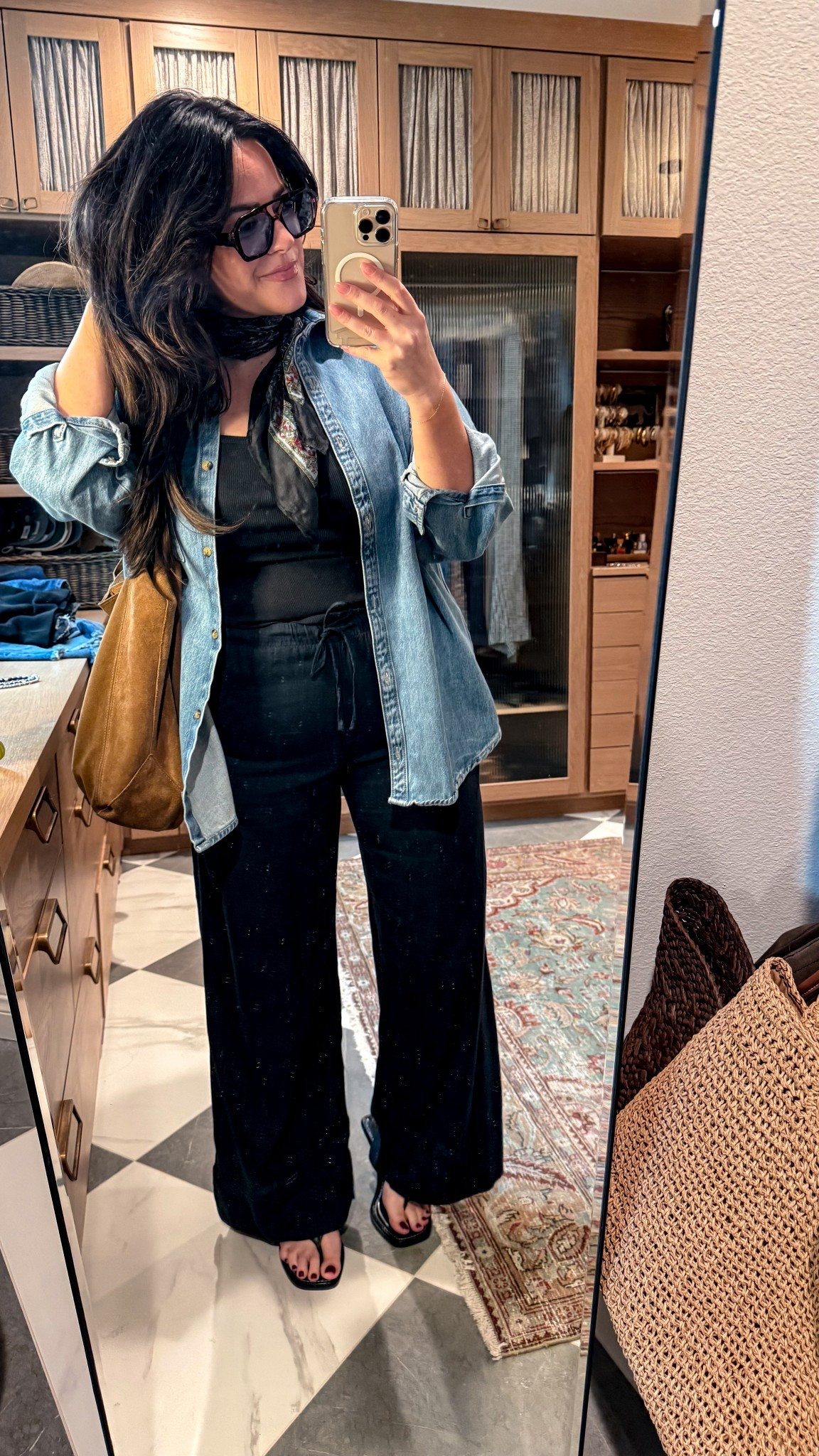 Midsize outfit inspo - summer fashion - matching set - denim jacket- summer outfit inspo - western chic

#LTKMidsize #LTKSummerEdit #LTKStyleTip