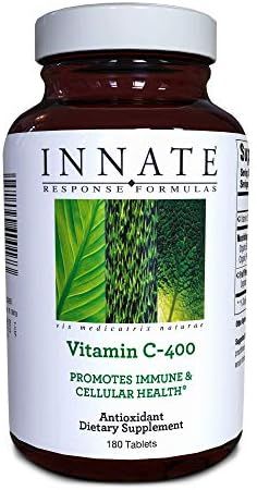 Amazon.com: INNATE Response Formulas, Vitamin C-400, Antioxidant Vitamin C Supplement, Vegan, 180... | Amazon (US)