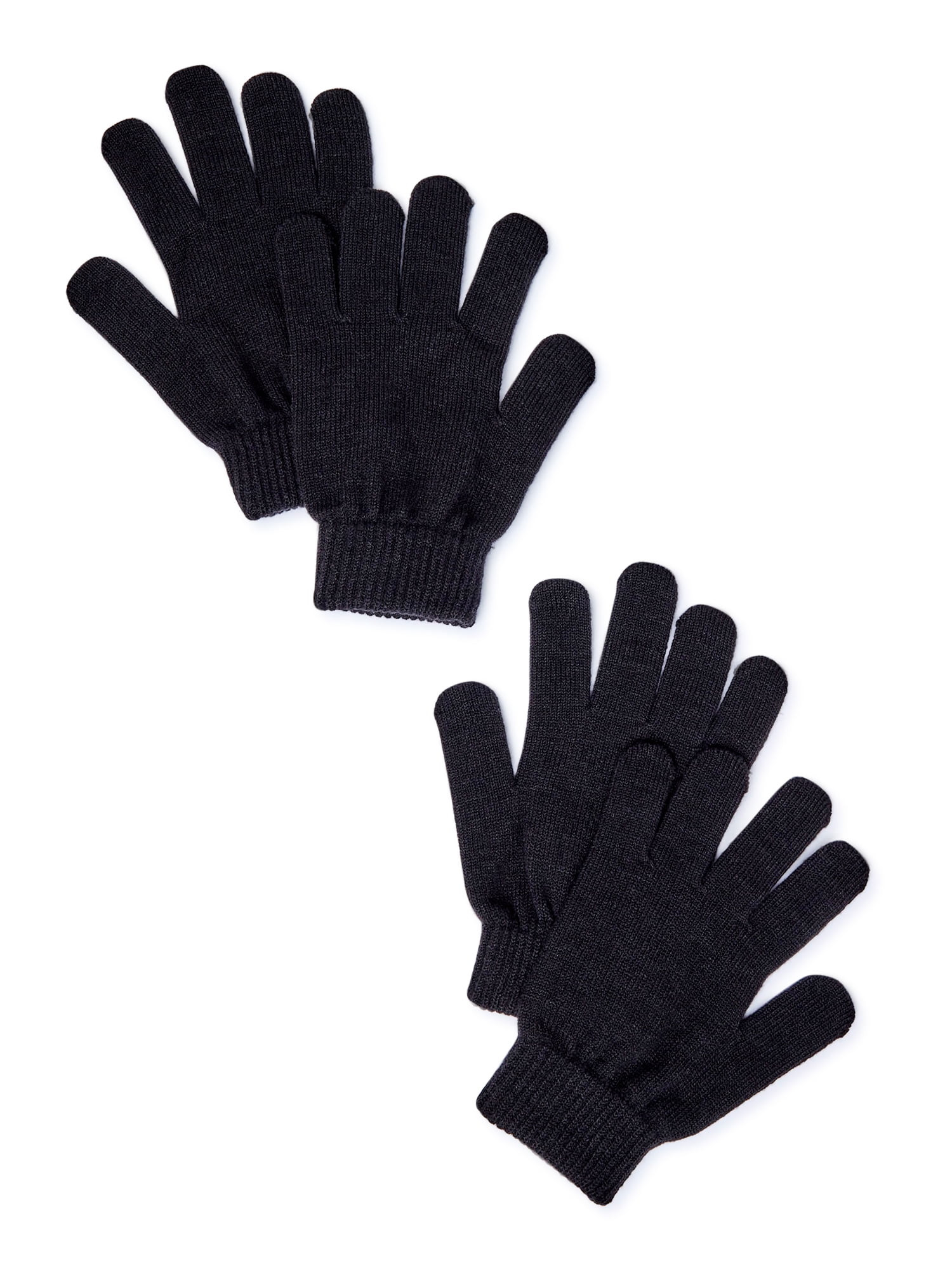 Time and Tru Adult Gloves, 2-Pack - Walmart.com | Walmart (US)