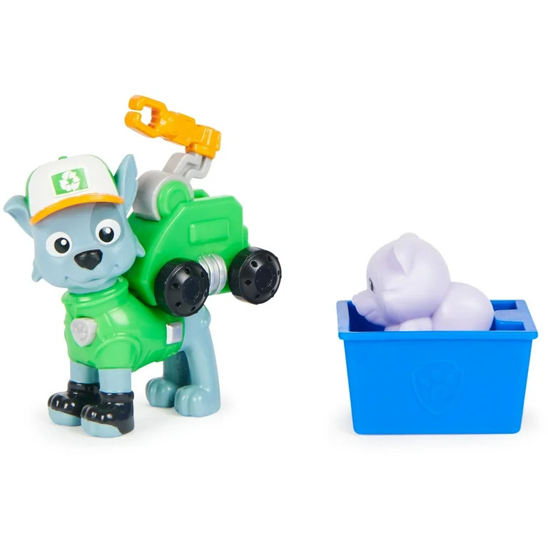 PAW Patrol, Big Truck Pups Rocky 2.5-inch Action Figure - Walmart.com | Walmart (US)