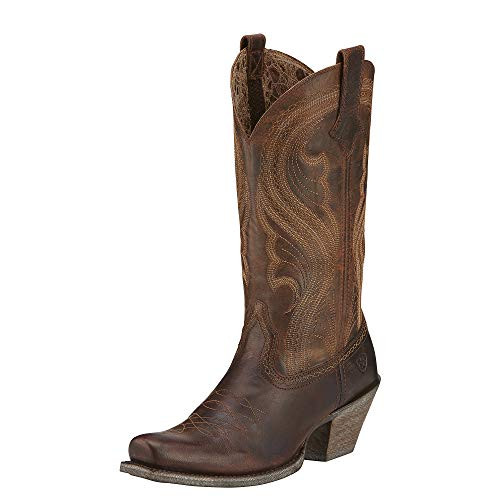 Ariat Womens Lively Western Boot Sassy Brown 8.5 | Amazon (US)