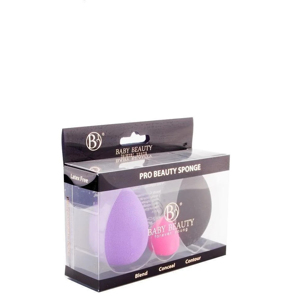 Makeup Sponges, Larbois 3-Pack Blender Beauty Foundation Blending Sponge, Professional Beauty Mak... | Walmart (US)