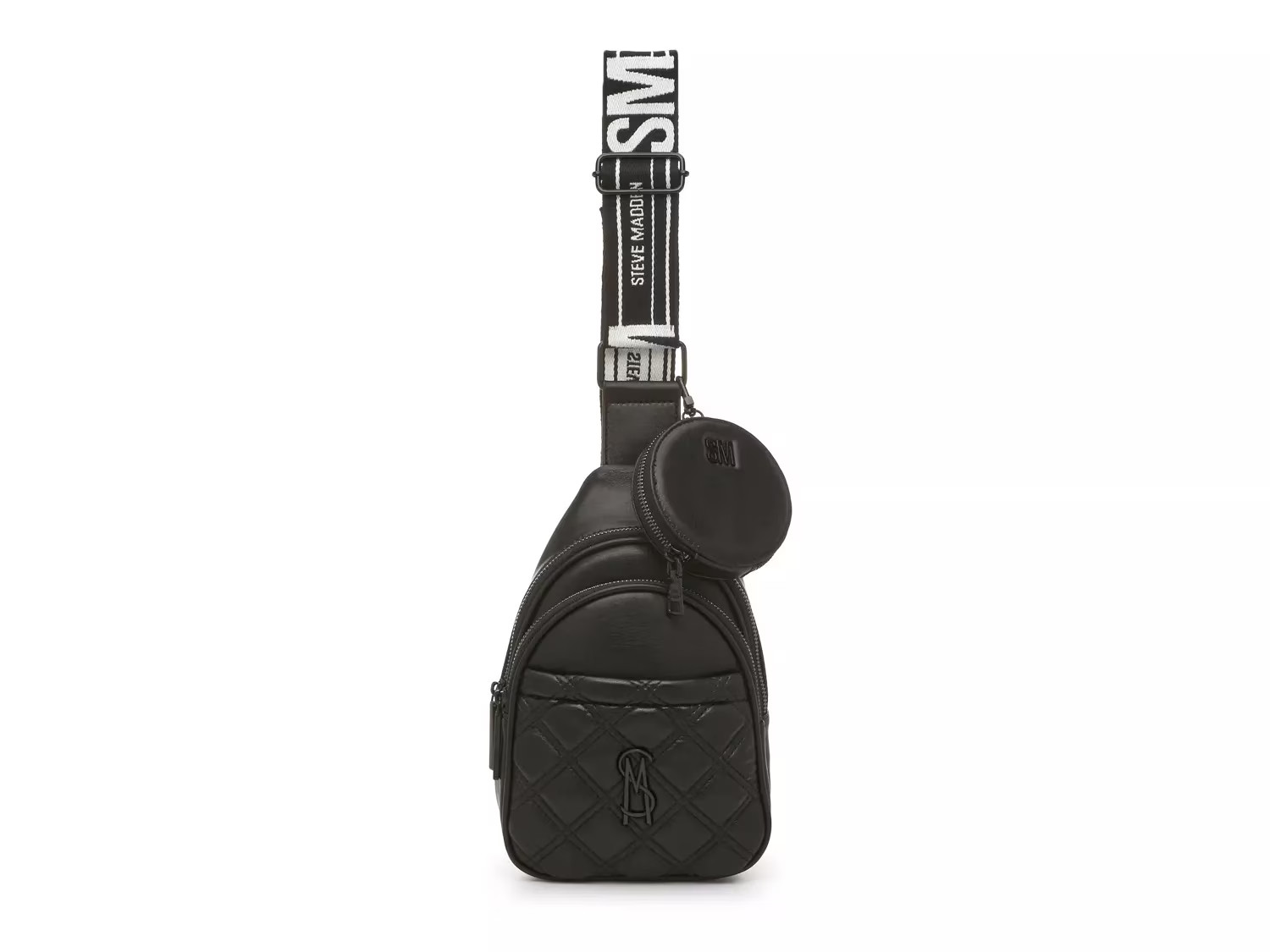 Steve Madden Webster Sling Backpack | Women's | Black | Size Not Applicable | Handbags | DSW