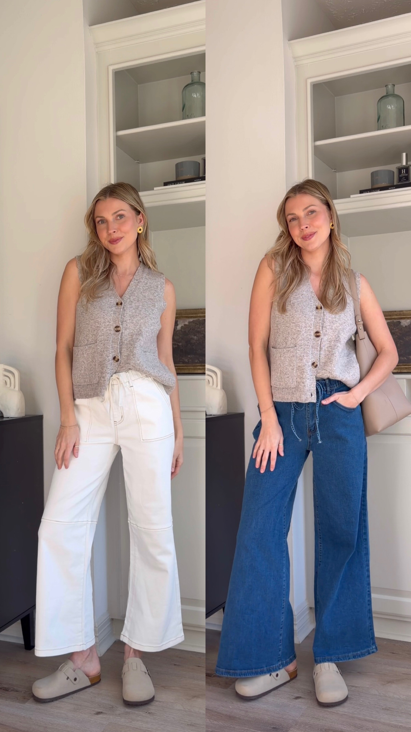 Comfy yet put together mom outfits!! Size 4 in jeans and S in cardigan!
 

 #LTKootd #LTKTall #LTKFindsUnder100