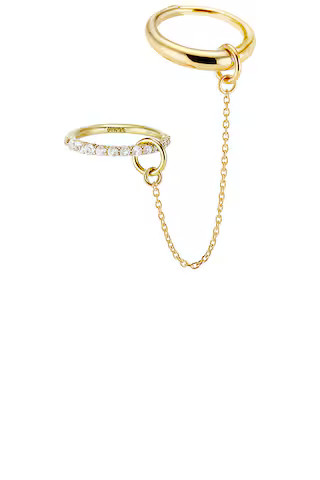 SENIA After Party Chain Rings in Gold from Revolve.com | Revolve Clothing (Global)