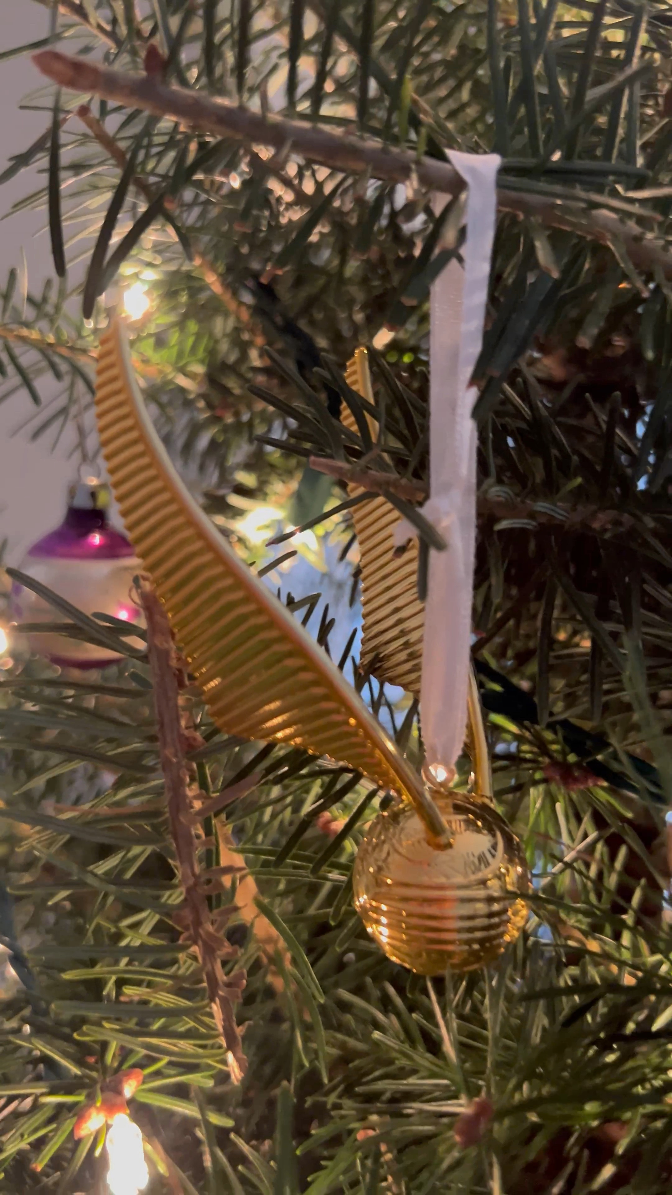 Harry Potter Golden Snitch Ornament ⚡️

#LTKSeasonal #LTKHoliday #LTKhome