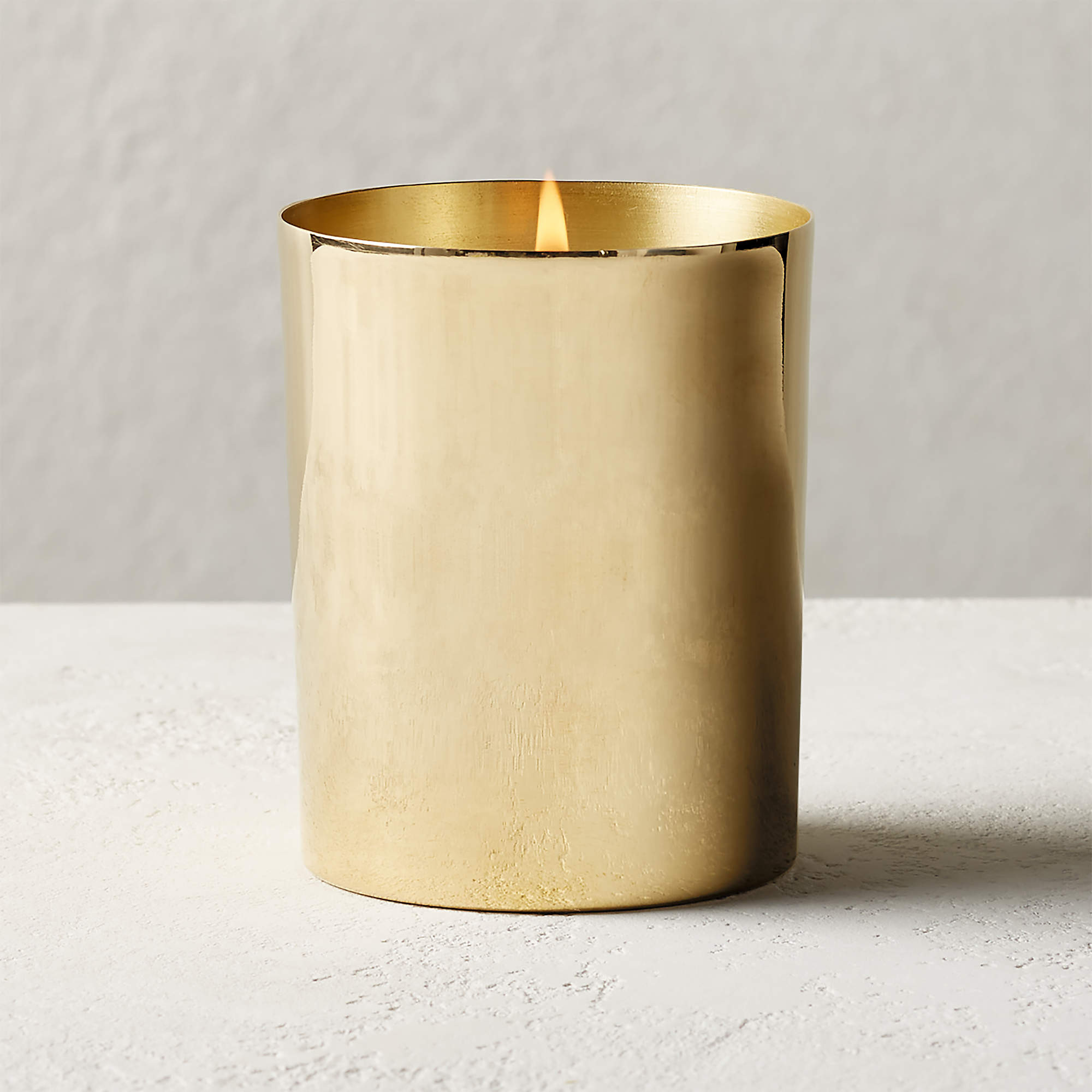Bergamot + Bourbon Scented Candle 8oz + Reviews | CB2 | CB2