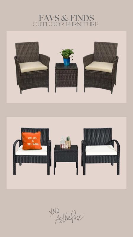 some affordable outdoor patio sets I am loving right now ☺️

Outdoor Furniture, Furniture Sets, Outdoor Patio 



#LTKHome #LTKxWalmart