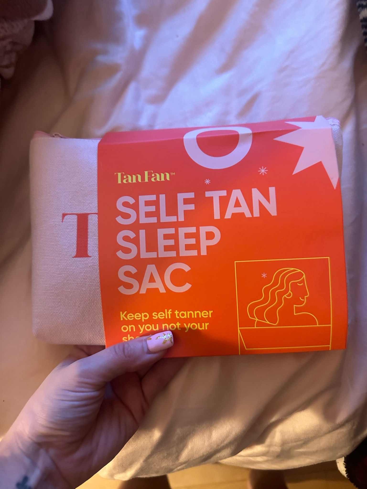 Self tanner always puts me in a great mood and with summer hopefully coming, this tanning sac keeps my sheets clean while I get that golden glow. 

#LTKselfcare #LTKPetite #LTKBeauty