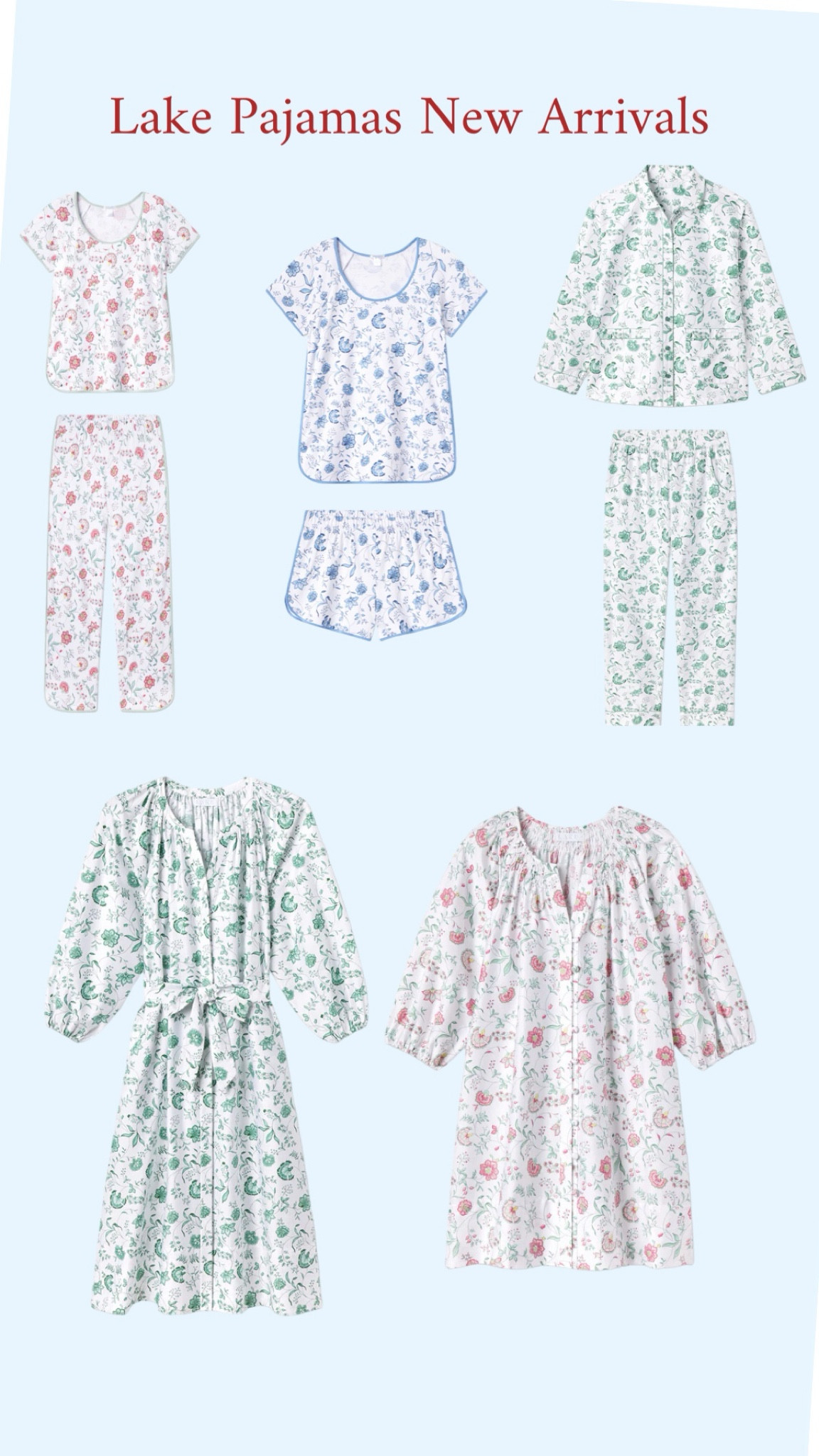 Lake Pajamas New Arrivals 🩵

#LTKstyletip #LTKSeasonal #LTKfamily