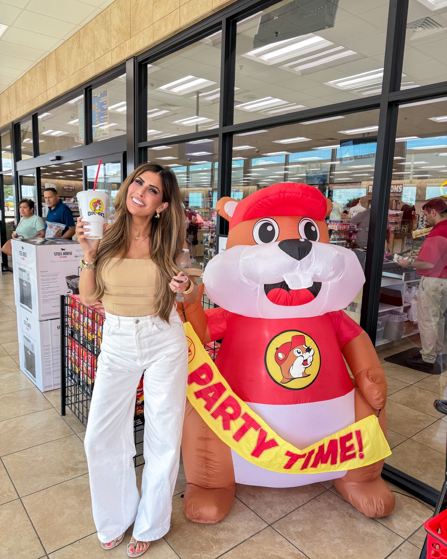 NSALE annual Buc-ee’s stop! This top looks designer and on sale for $81!! I’m wearing a medium! Also! My earrings are back in stock!!

Nordstrom Sale, Nordstrom fashion, Nordstrom tops, Nordstrom jeans, Nordstrom shoes, Nordstrom sunglasses, Nordstrom jewelry, Nordstrom beauty, Gemme Beauty, Emily Gemma

#LTKSaleAlert #LTKTravel #LTKdayinmylife