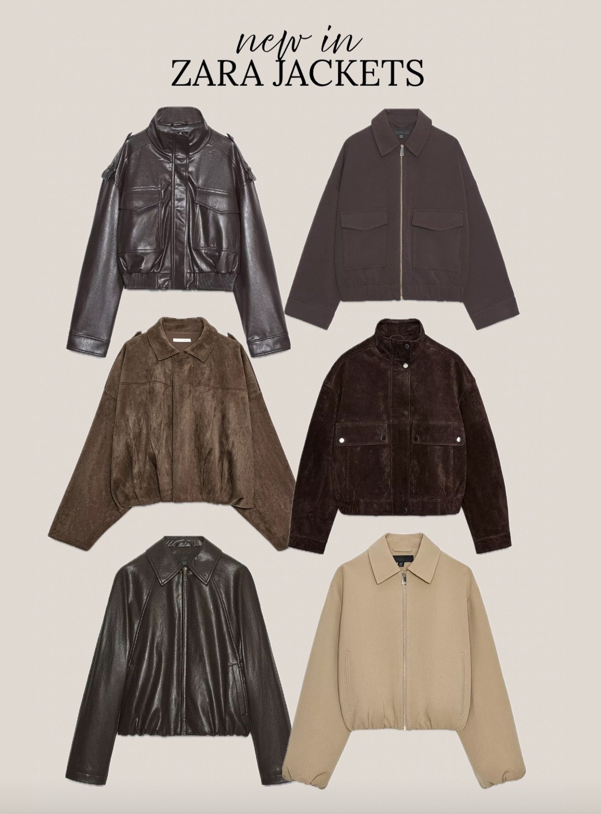 New In Zara Jackets A/W🤎🍂

#LTKautumn #LTKuk #LTKstyletip