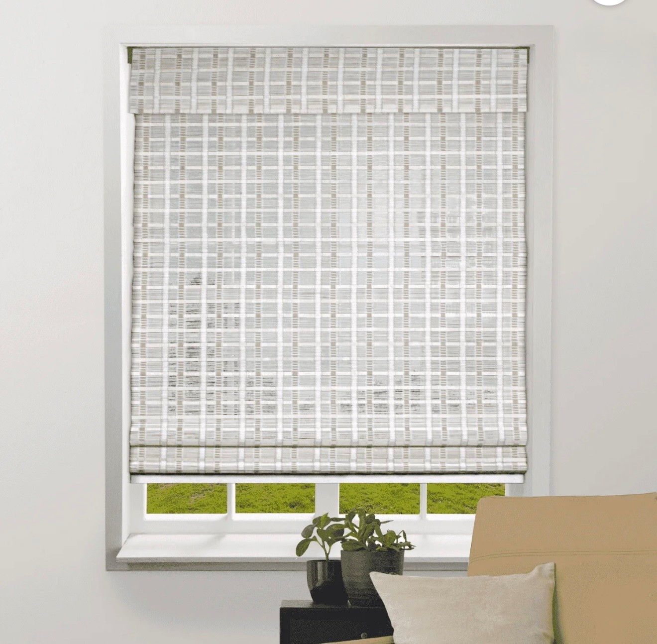 Arlo Blinds Cordless Whitewash Bamboo Roman Shade, Light Filtering - my fave! 

#LTKHome #LTKdayinmylife #LTKU