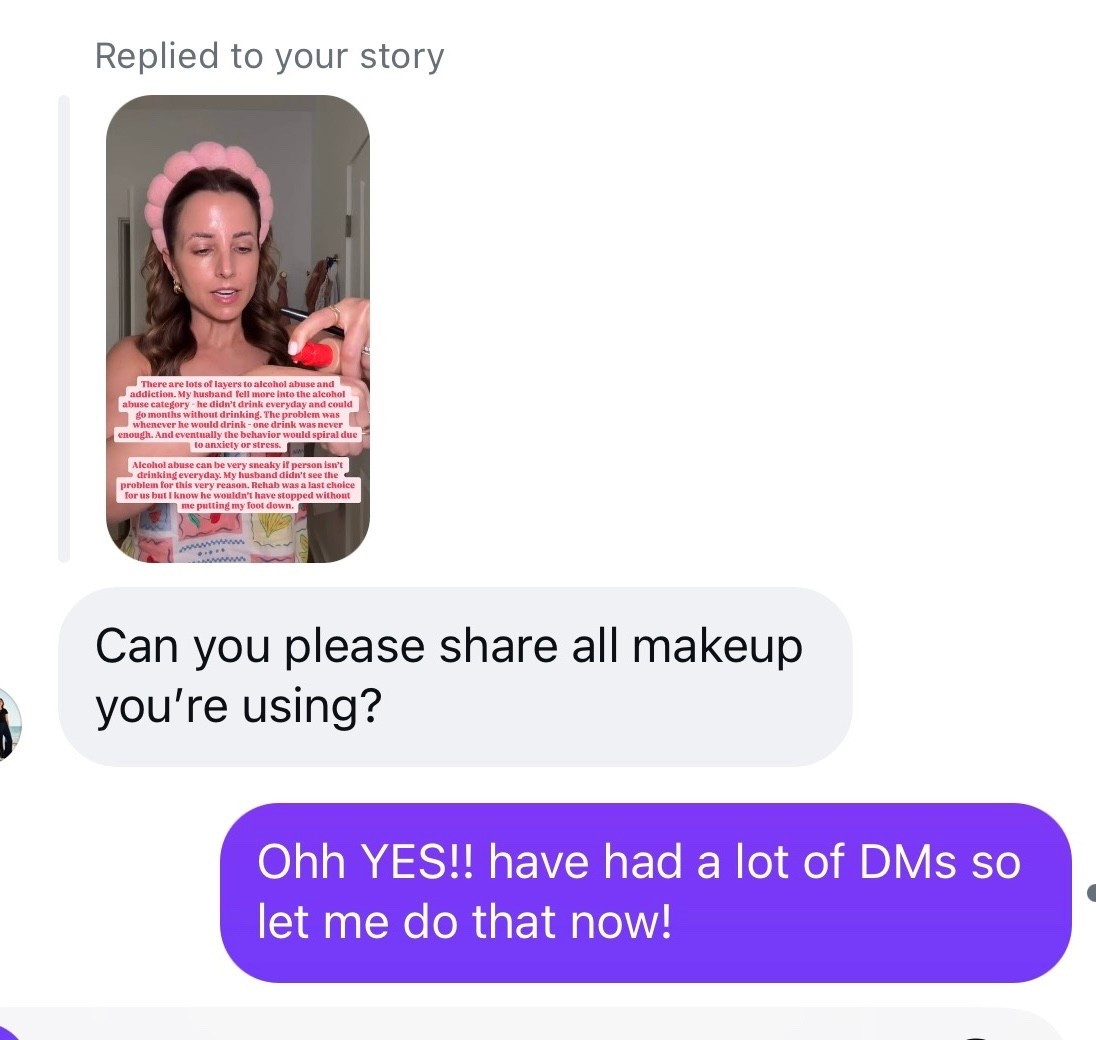 Some of my favorite everyday makeup! Let’s do our makeup together! Makeup routine. I have combination skin and am 38-years-old. 

*Absolutely love the Colorscience flex face shield (color medium) and bronzer! Has SPF 50 and is perfect for summertime. Buildable and can be worn on its own. 
*m.ph weightless serum foundation in shade 120 - plumps your skin and is buildable
*Lys bronzing stick in harmony
*Lys brightening concealer in MG2
*Kosas setting powder in translucent candy
*Lawless powder in medium
*saie bronzing powder 
*bare minerals blonzer in kiss of rose
*Ilia eyeshadow stick in eye stylus
*Ilia eyeshadow palette in warm nude
*Lipliner in rosewood
*Lipstick in rosewater
*Lipgloss in velvet 

#LTKBeauty #LTKselfcare #LTKmorningroutine