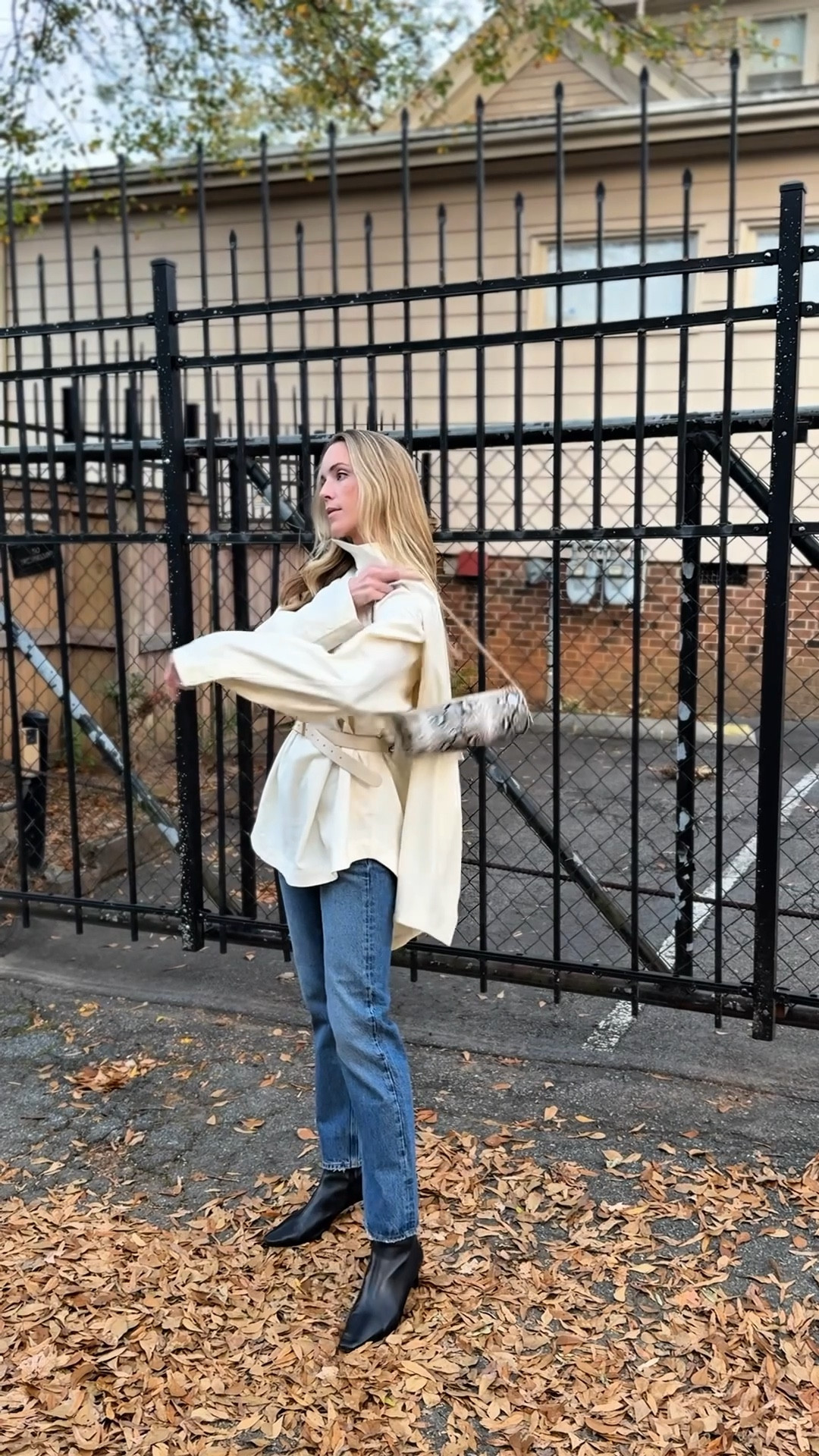 Cape top S (runs large, size down), jeans TTS, booties TTS

Winter outfit, winter cape, winter whites, winter jeans, straight leg jeans

#LTKFindsUnder100 #LTKootd #LTKSeasonal