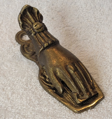 Vintage solid cast brass Woman Ladies Hand Paper Clip Hanging Or Paperweight  | eBay | eBay US