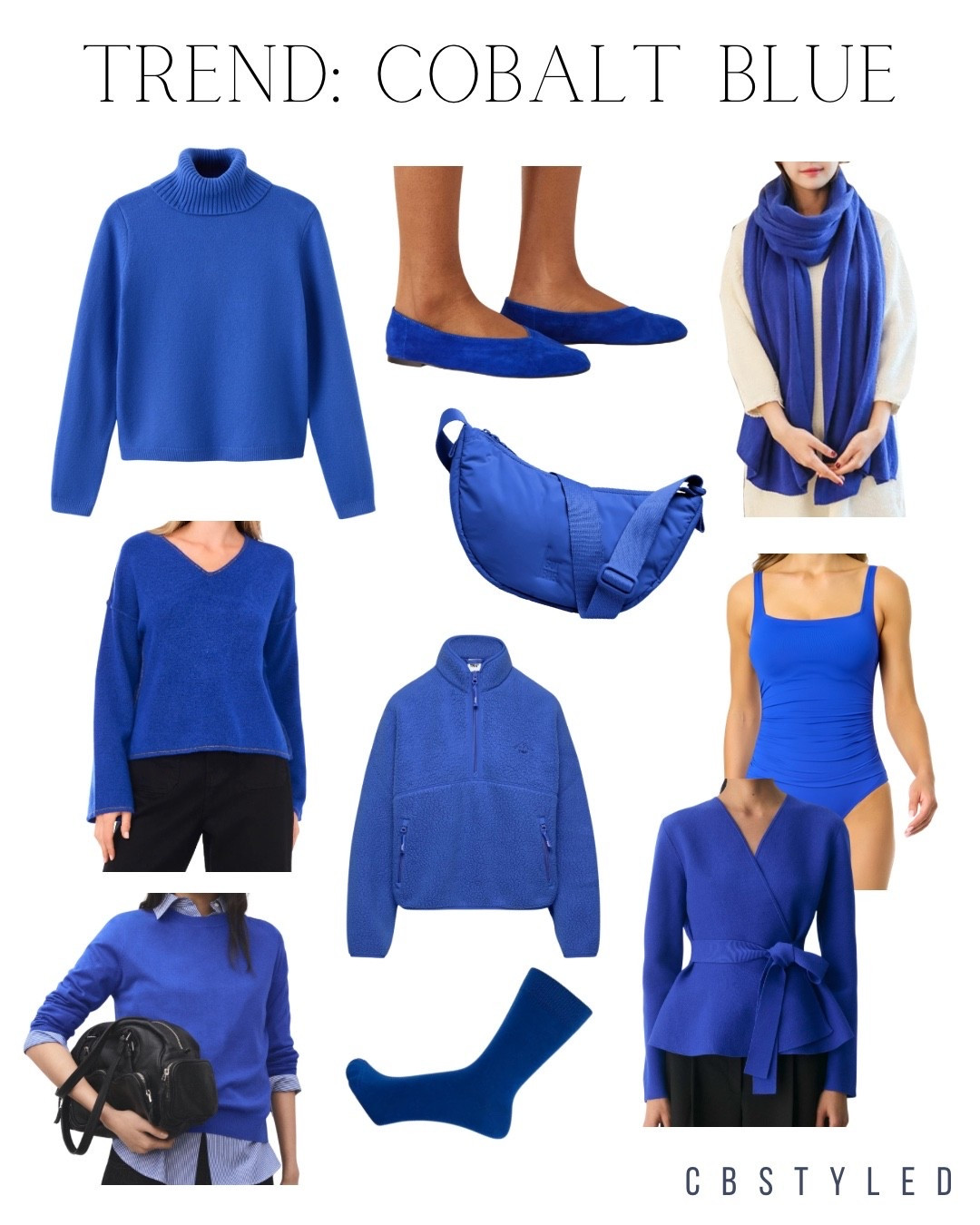 I am loving this cobalt blue trend! 

#LTKootd