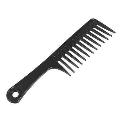 Unique Bargains Wide Tooth Comb for Curly Hair Wet Hair Long Thick Wavy Hair Detangling Comb Hair Combs Black 1 Pc | Target